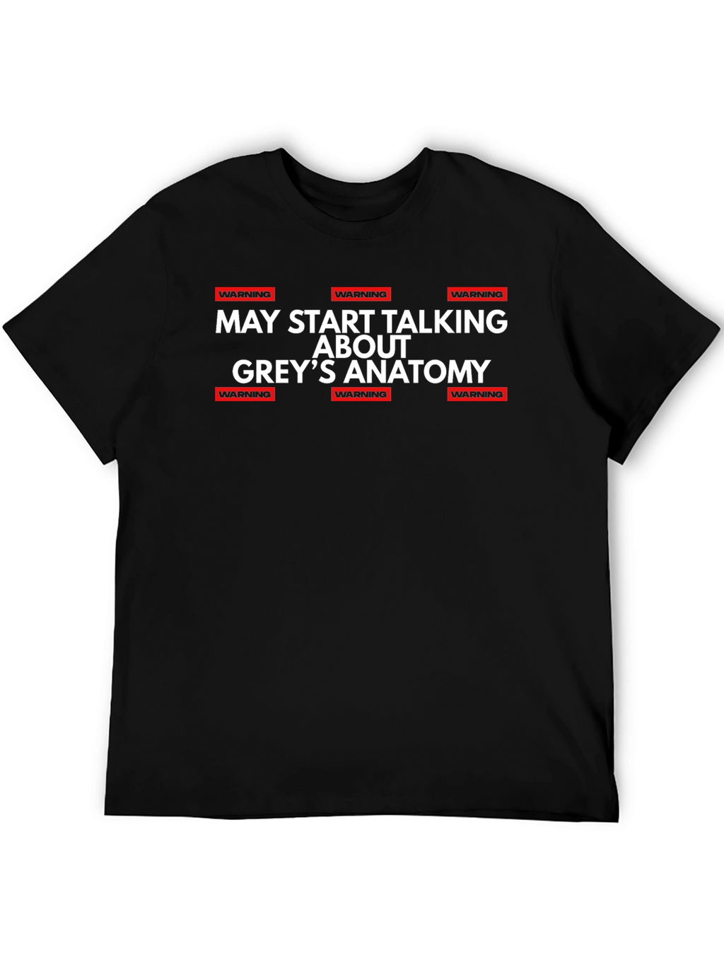 Greys Anatomy Warning T-Shirt