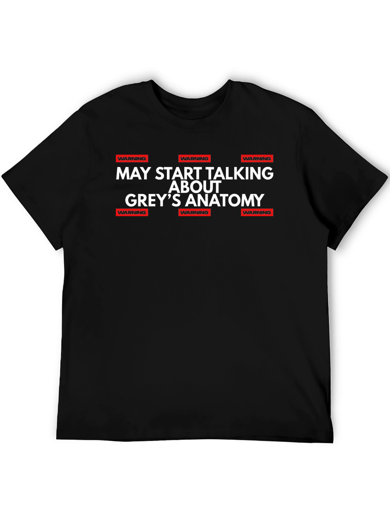 Greys Anatomy Warning T-Shirt