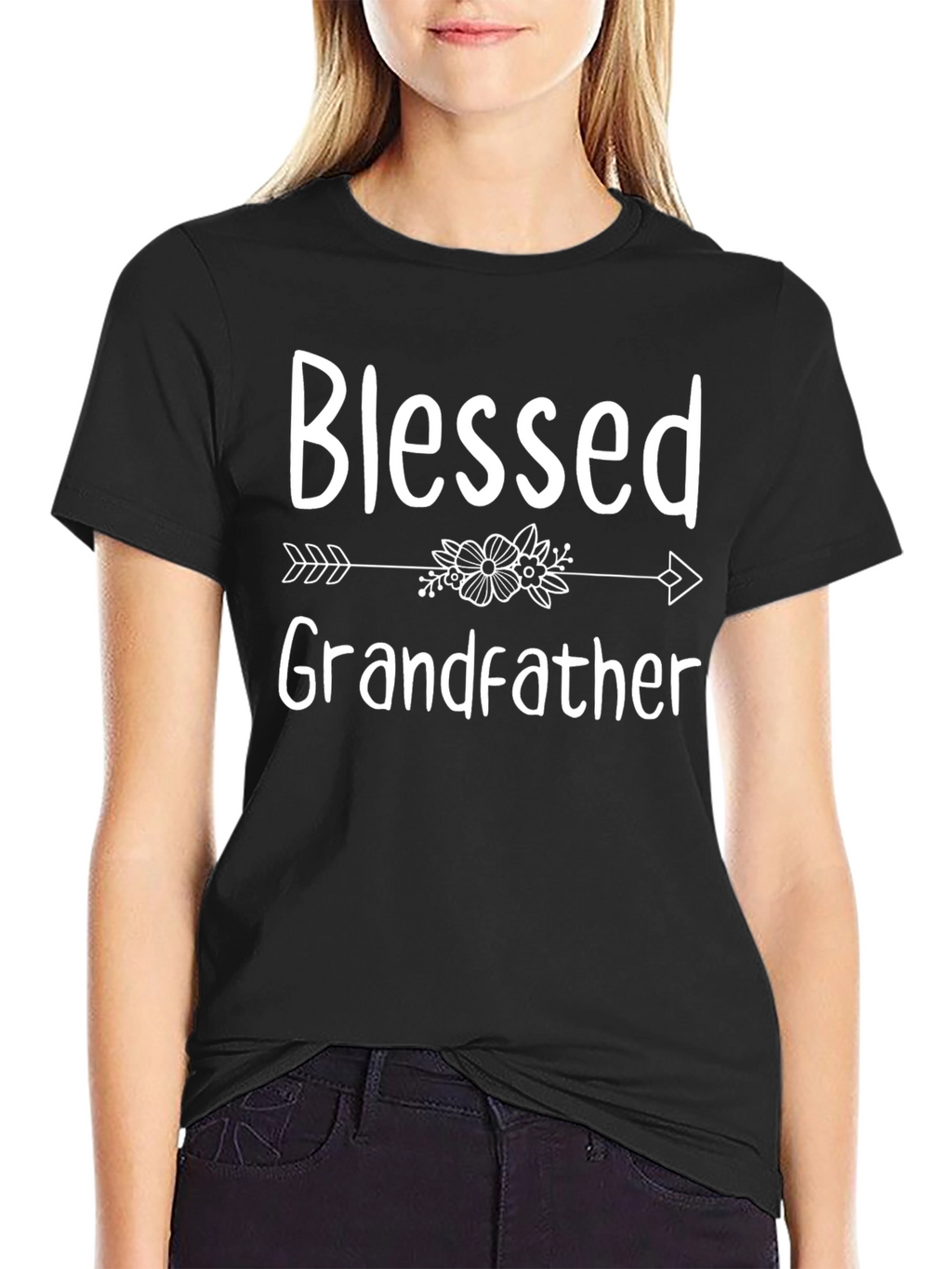 Blessed Grandfather Arrow T-Shirt