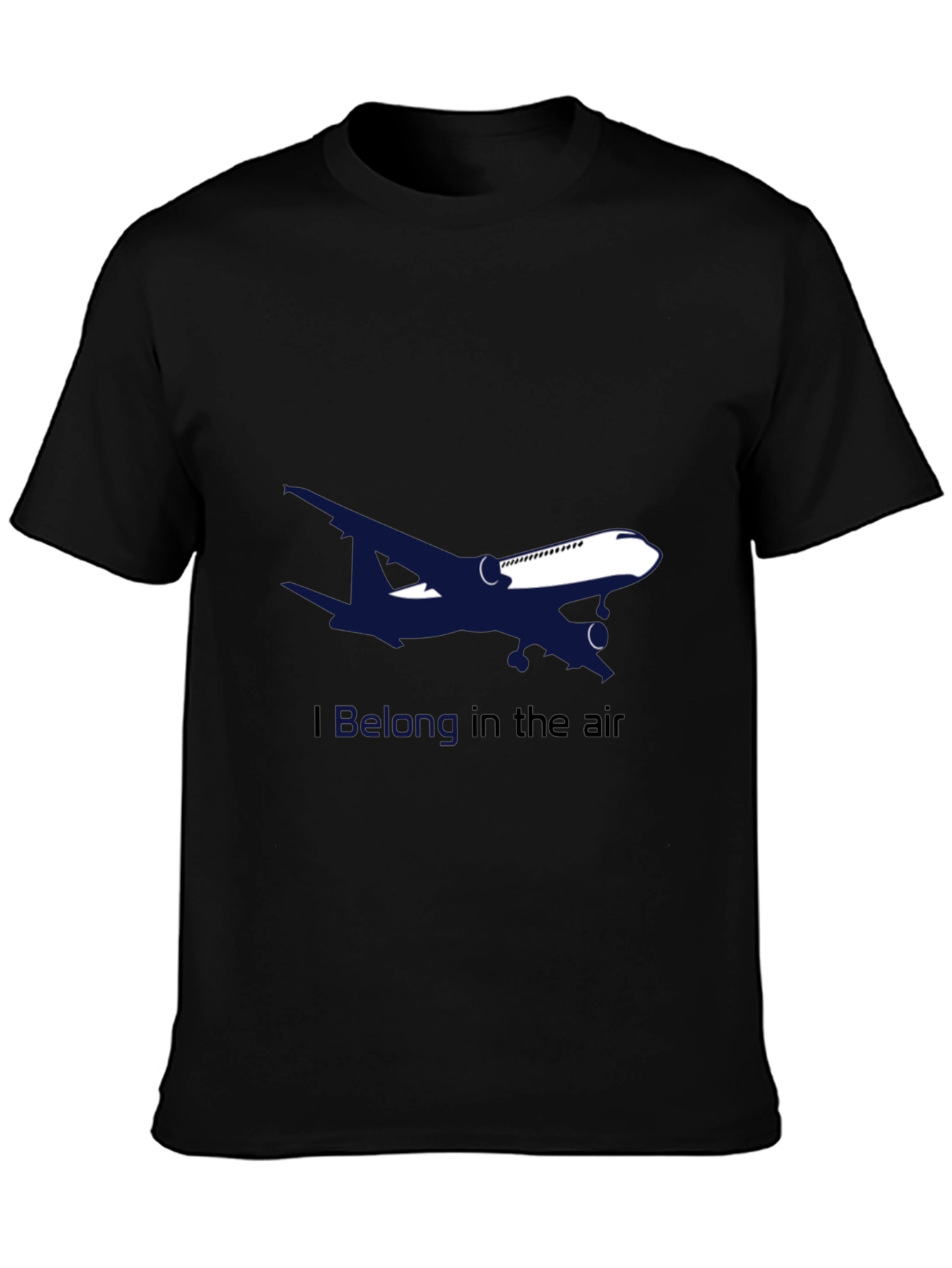 Airplane Graphic Tee - I Belong in the Air