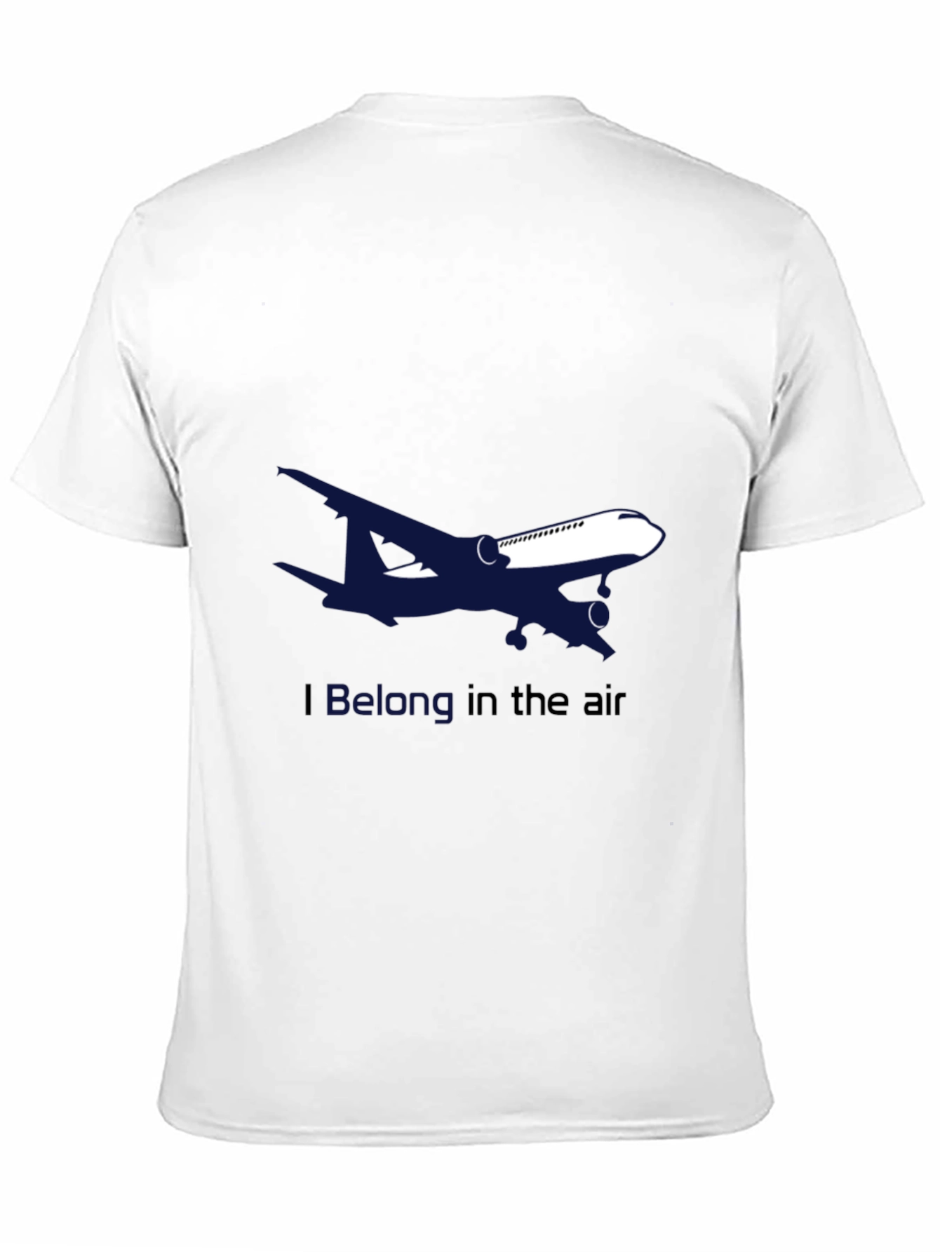 Airplane Graphic Tee - I Belong in the Air
