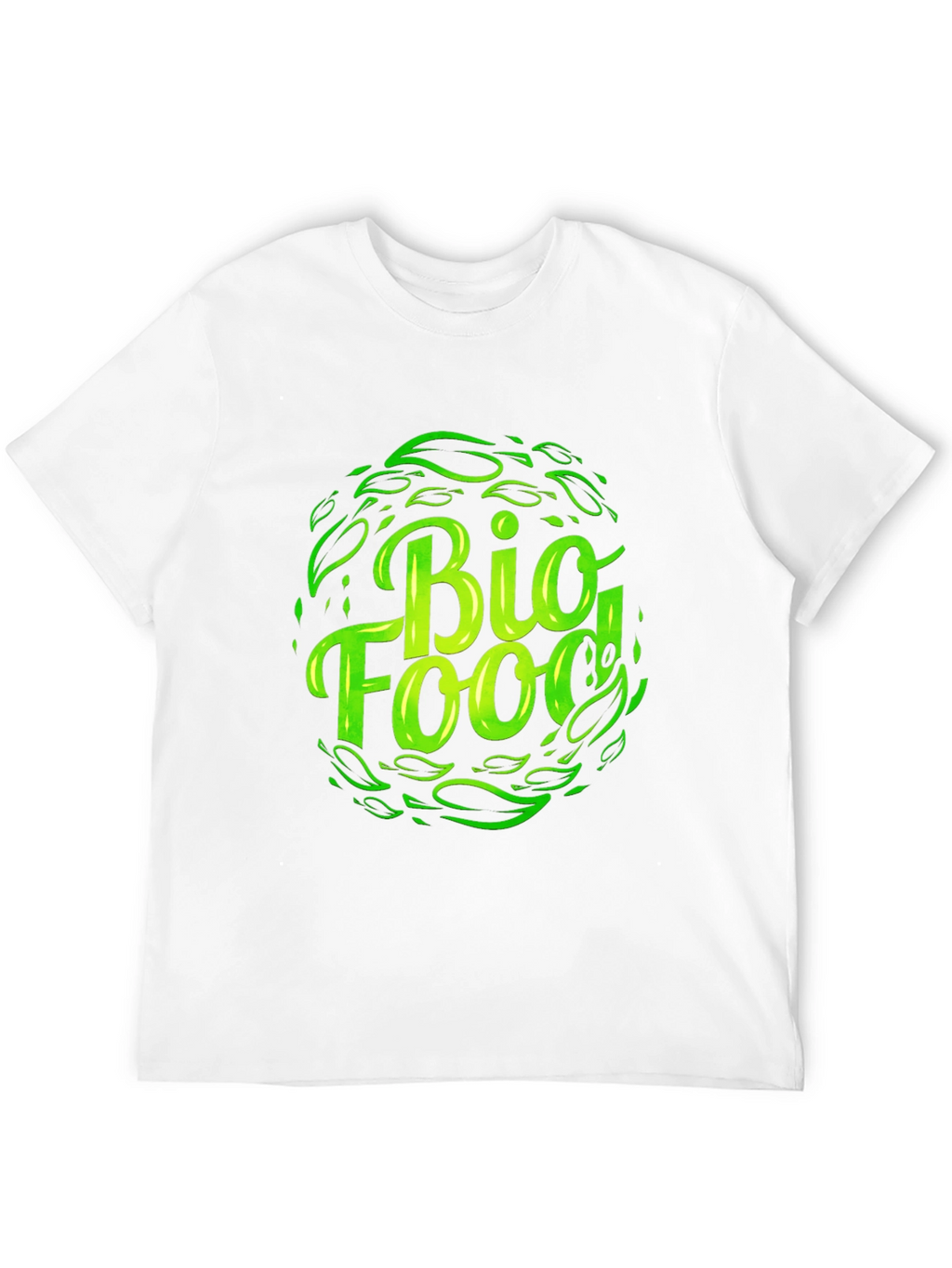 Bio Food Black T-Shirt - Sustainable Style