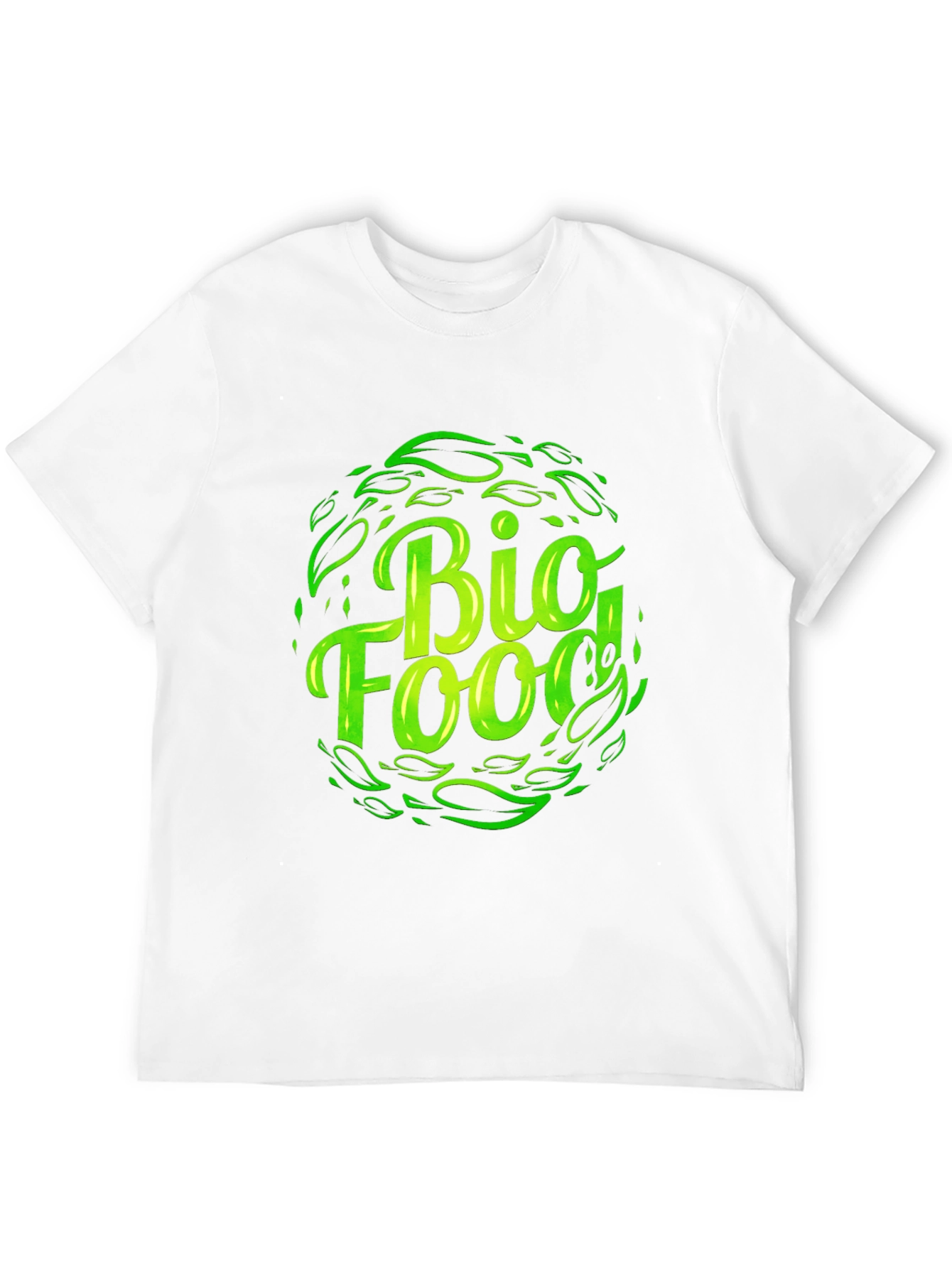Bio Food Black T-Shirt - Sustainable Style