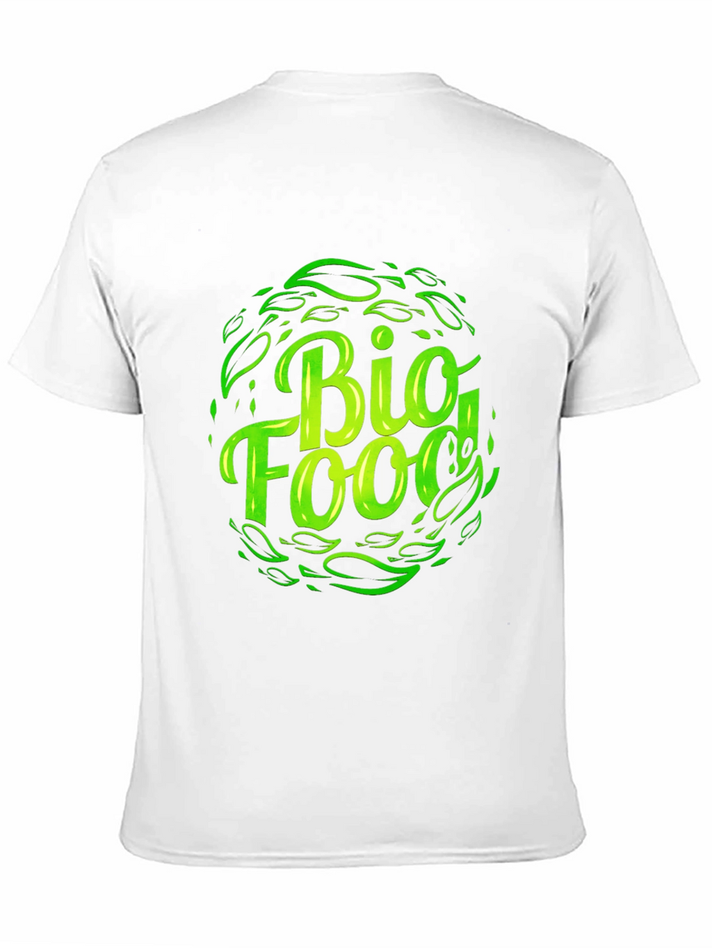 Bio Food Black T-Shirt - Sustainable Style