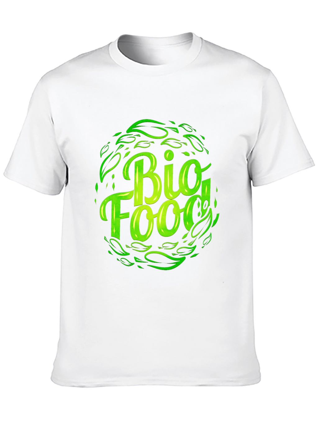 Bio Food Black T-Shirt - Sustainable Style