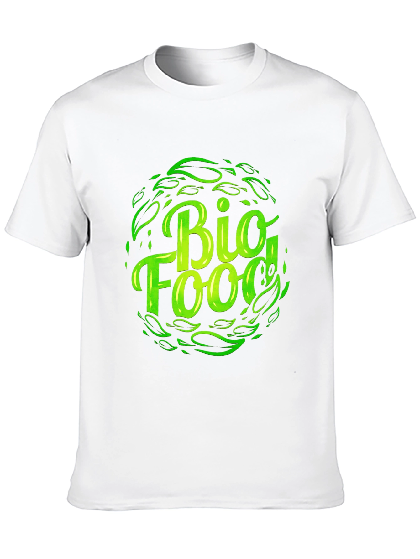 Bio Food Black T-Shirt - Sustainable Style
