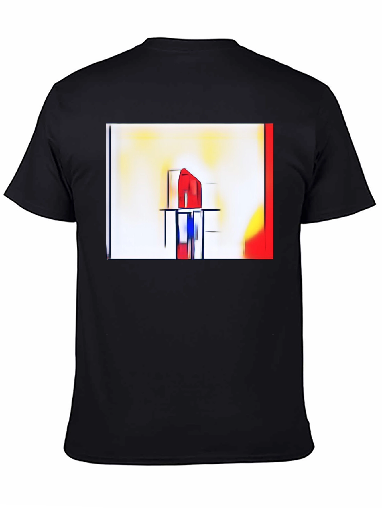 Abstract Art Graphic Tee - Modern Style