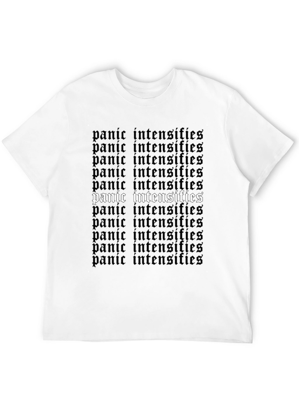 Panic Intensifies Graphic Tee