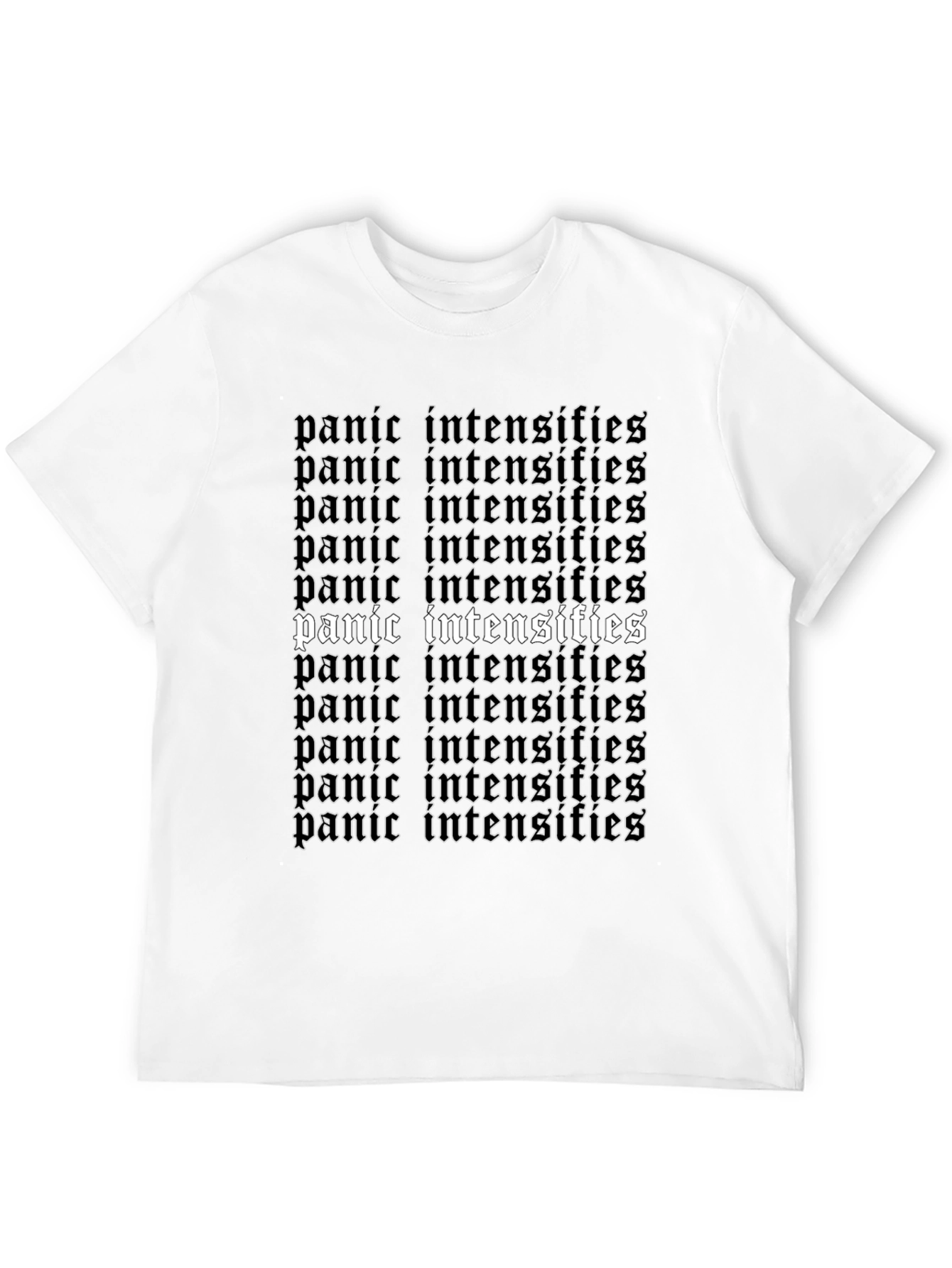 Panic Intensifies Graphic Tee