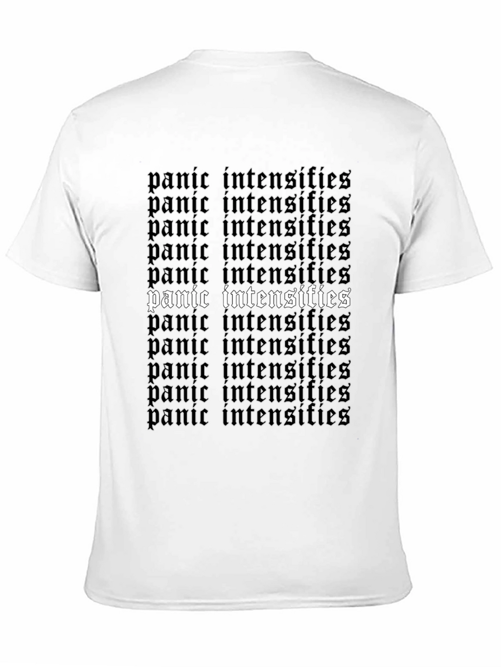 Panic Intensifies Graphic Tee