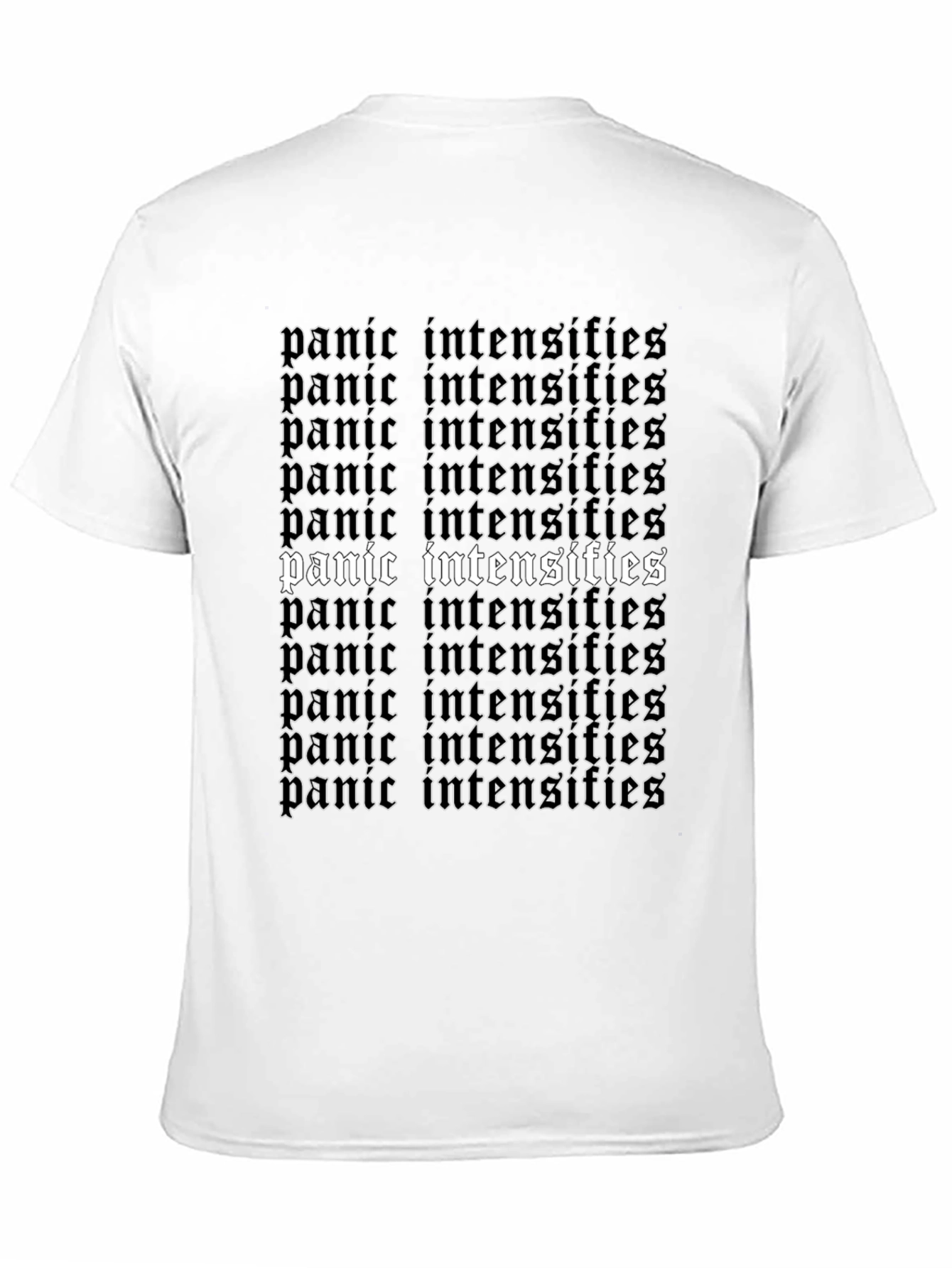Panic Intensifies Graphic Tee