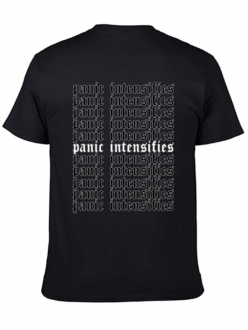 Panic Intensifies Graphic Tee