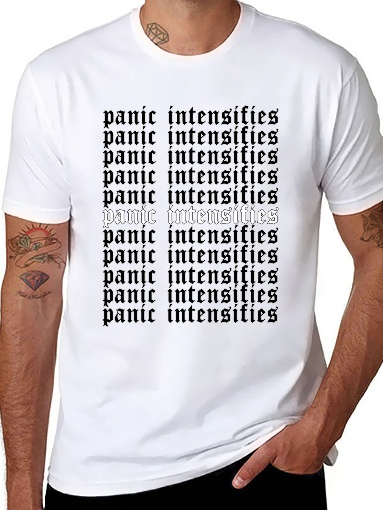 Panic Intensifies Graphic Tee