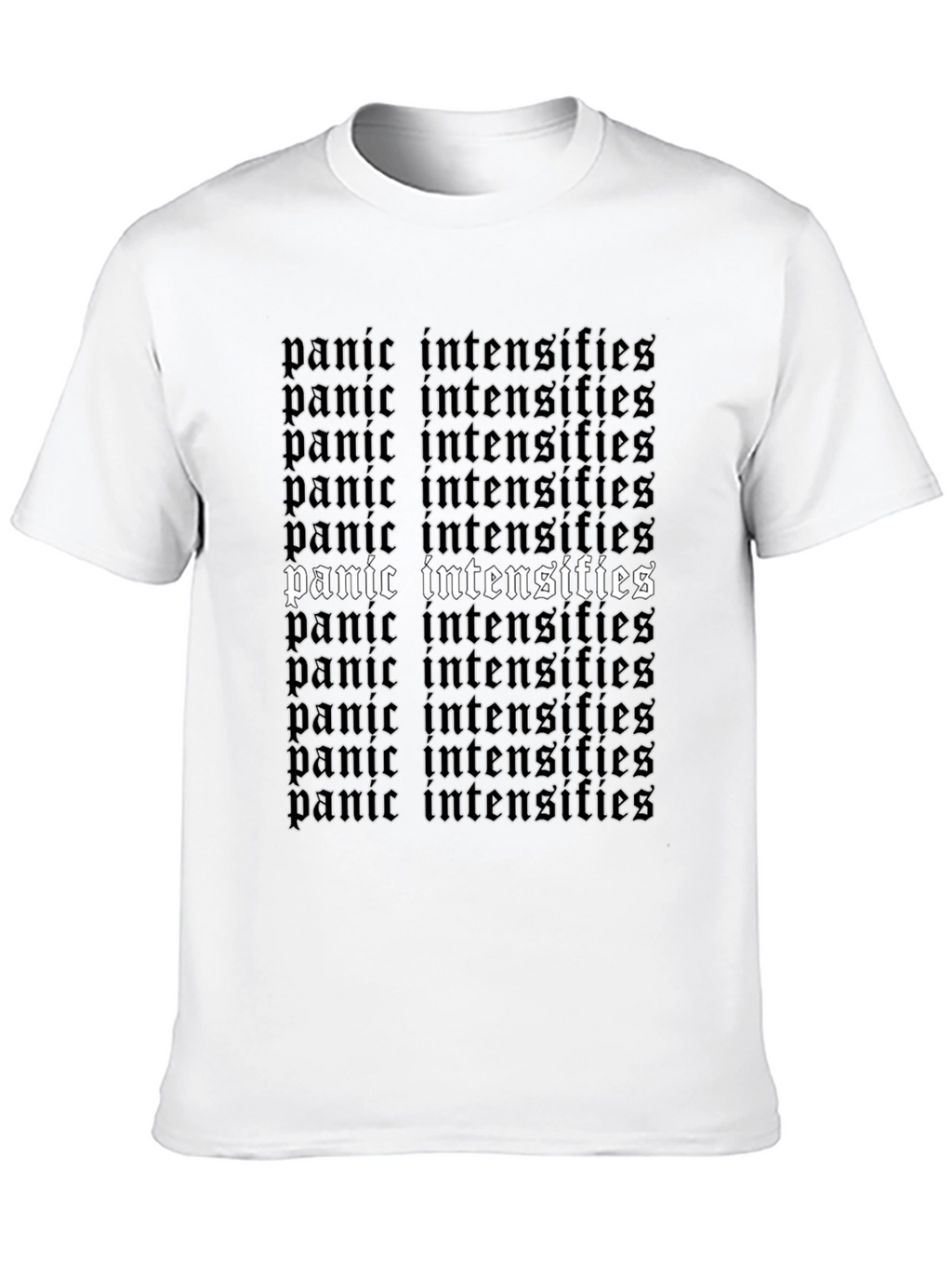 Panic Intensifies Graphic Tee