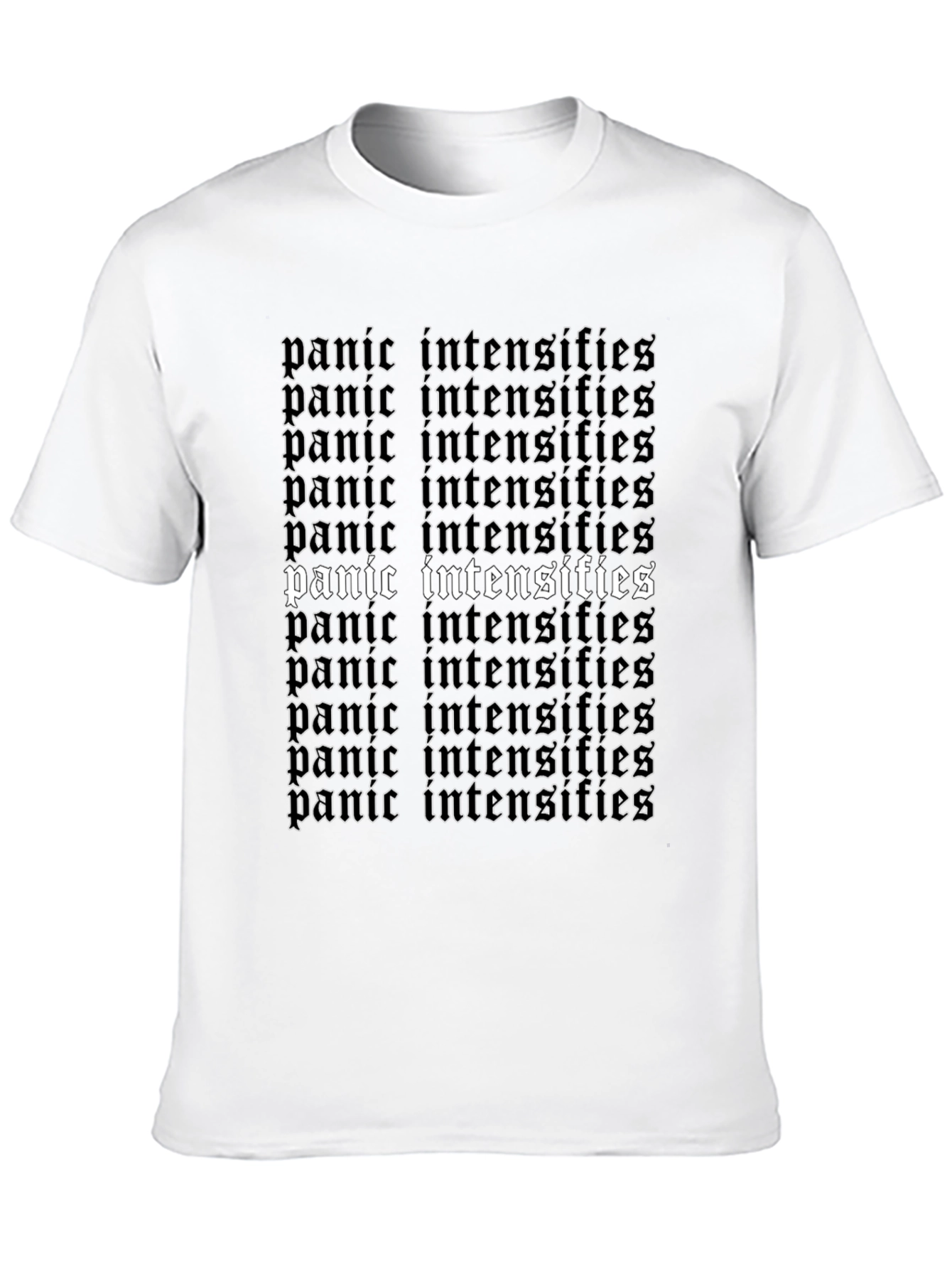 Panic Intensifies Graphic Tee