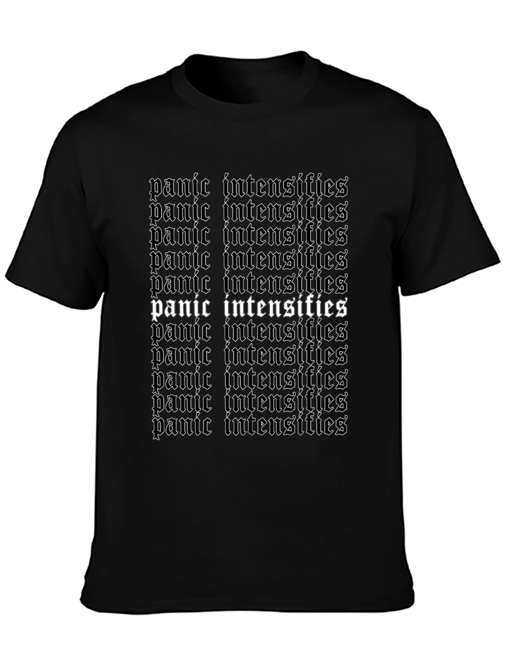 Panic Intensifies Graphic Tee