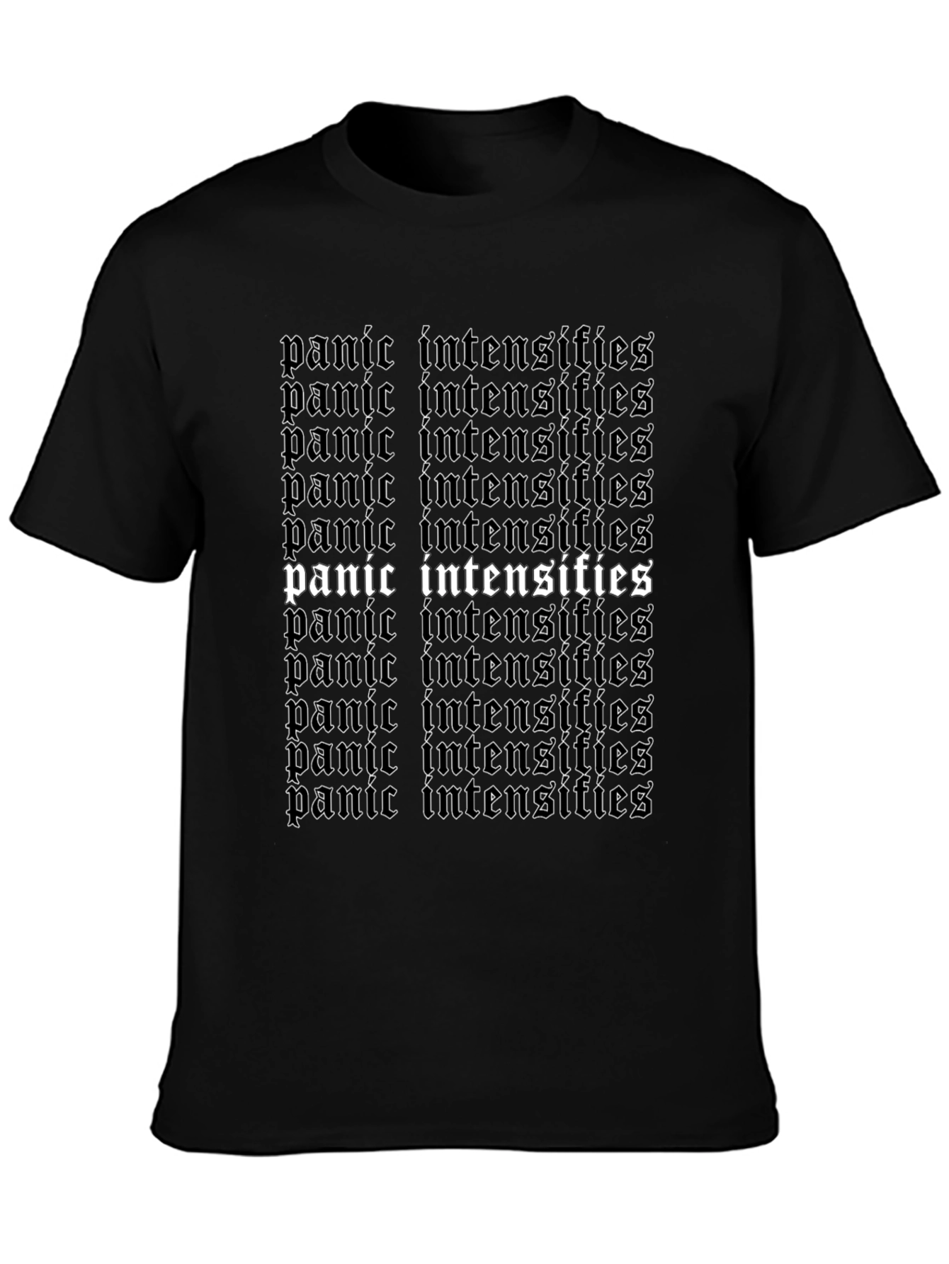 Panic Intensifies Graphic Tee