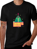 Garnets Universe Black Graphic Tee