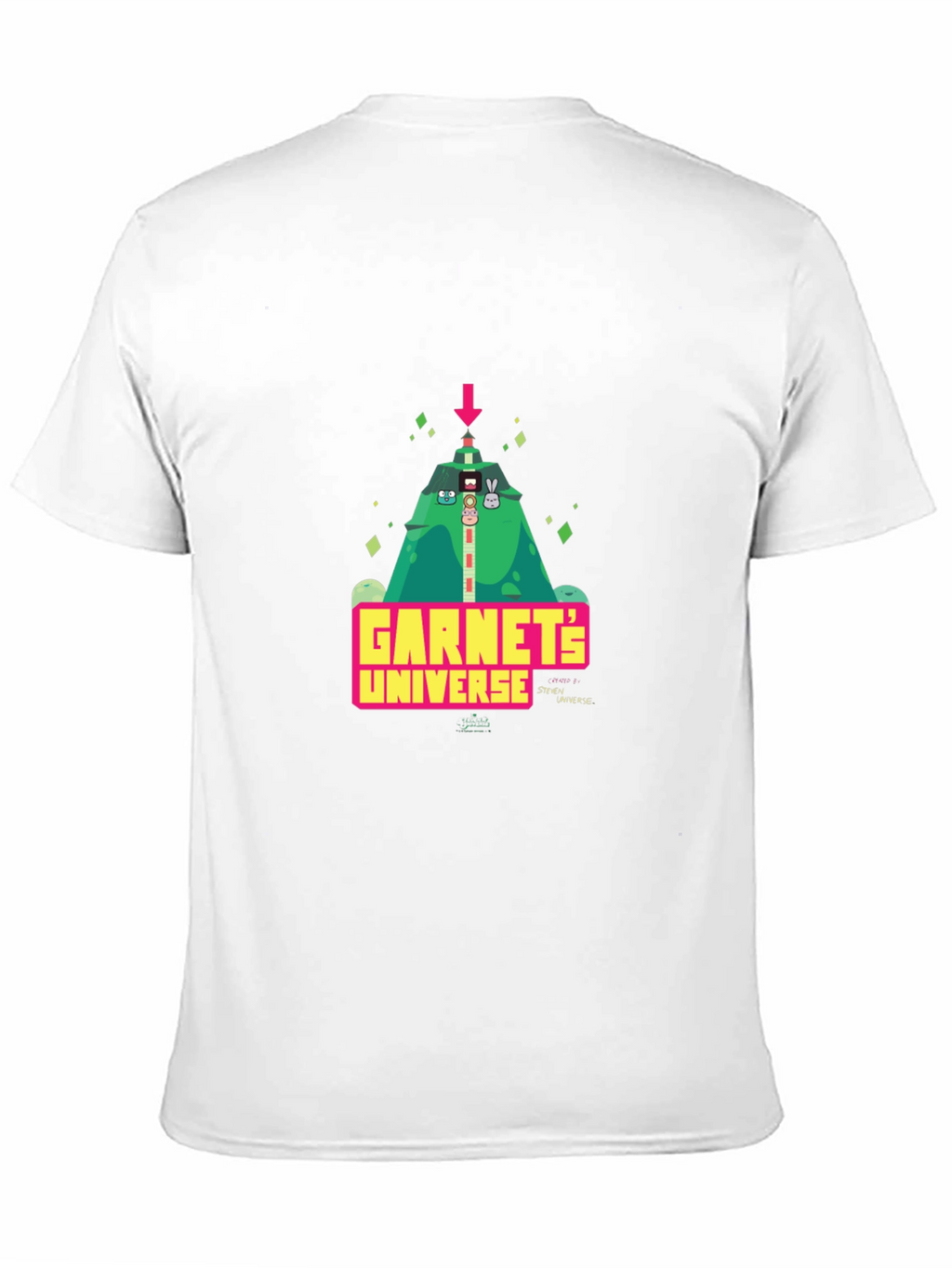 Garnets Universe Black Graphic Tee