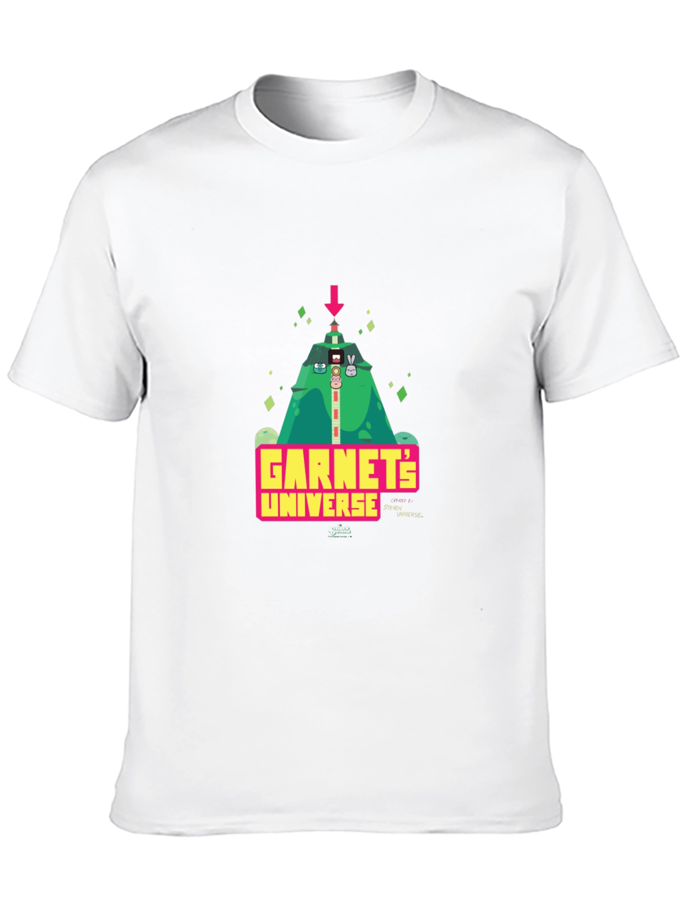 Garnets Universe Black Graphic Tee