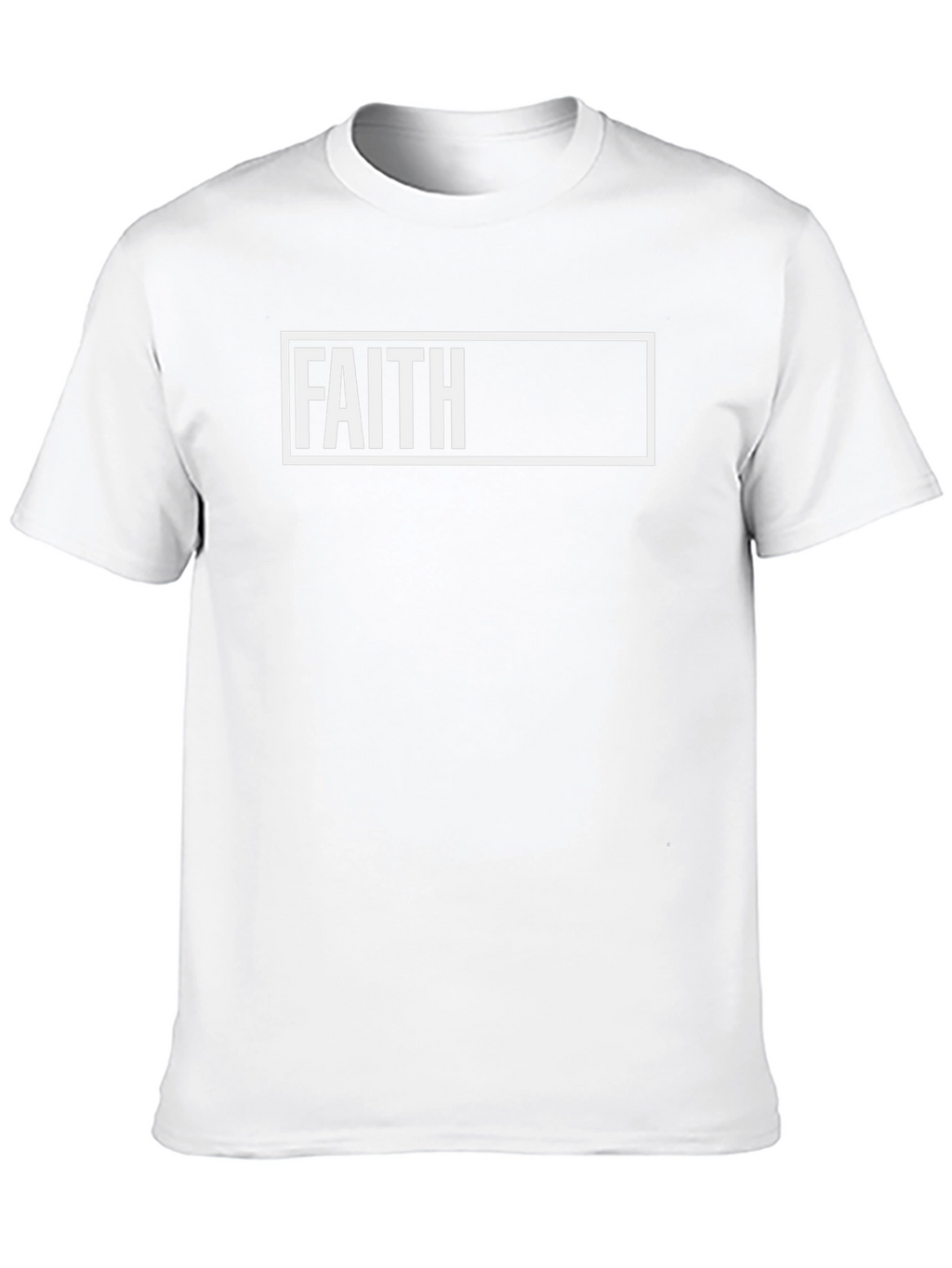 Faith Graphic Print Tee - Black
