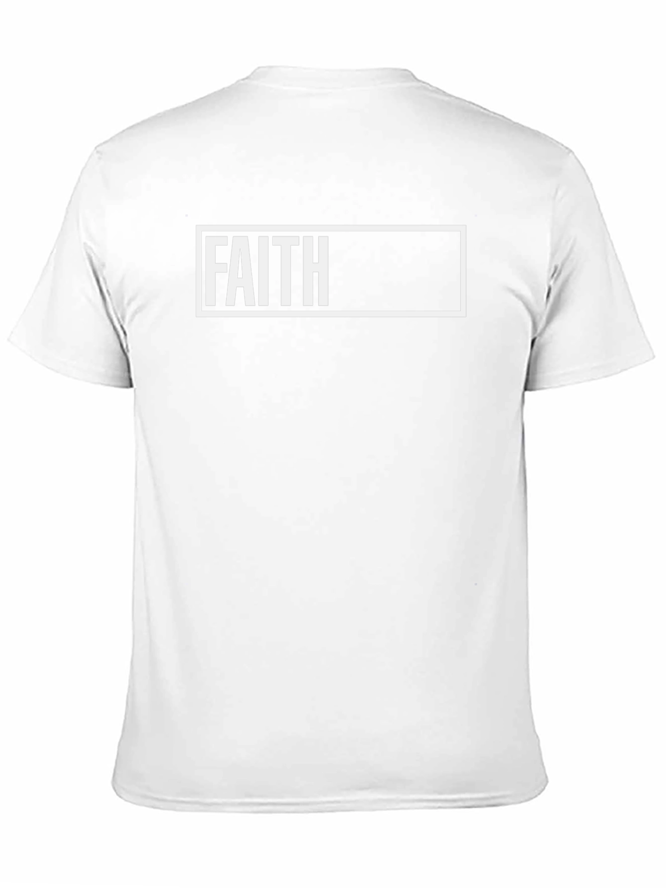 Faith Graphic Print Tee - Black