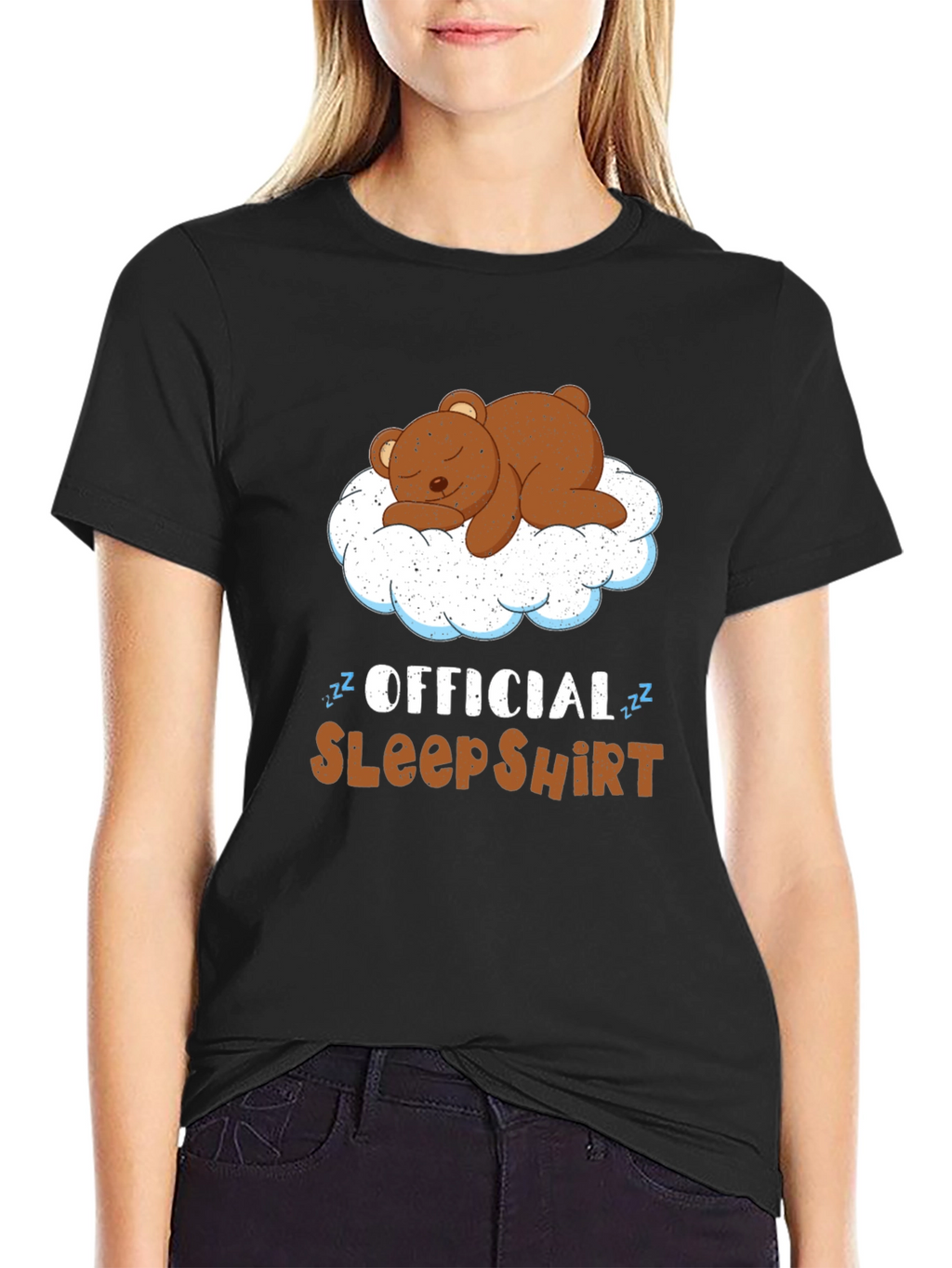 Official Sleep Shirt - Bear on Cloud