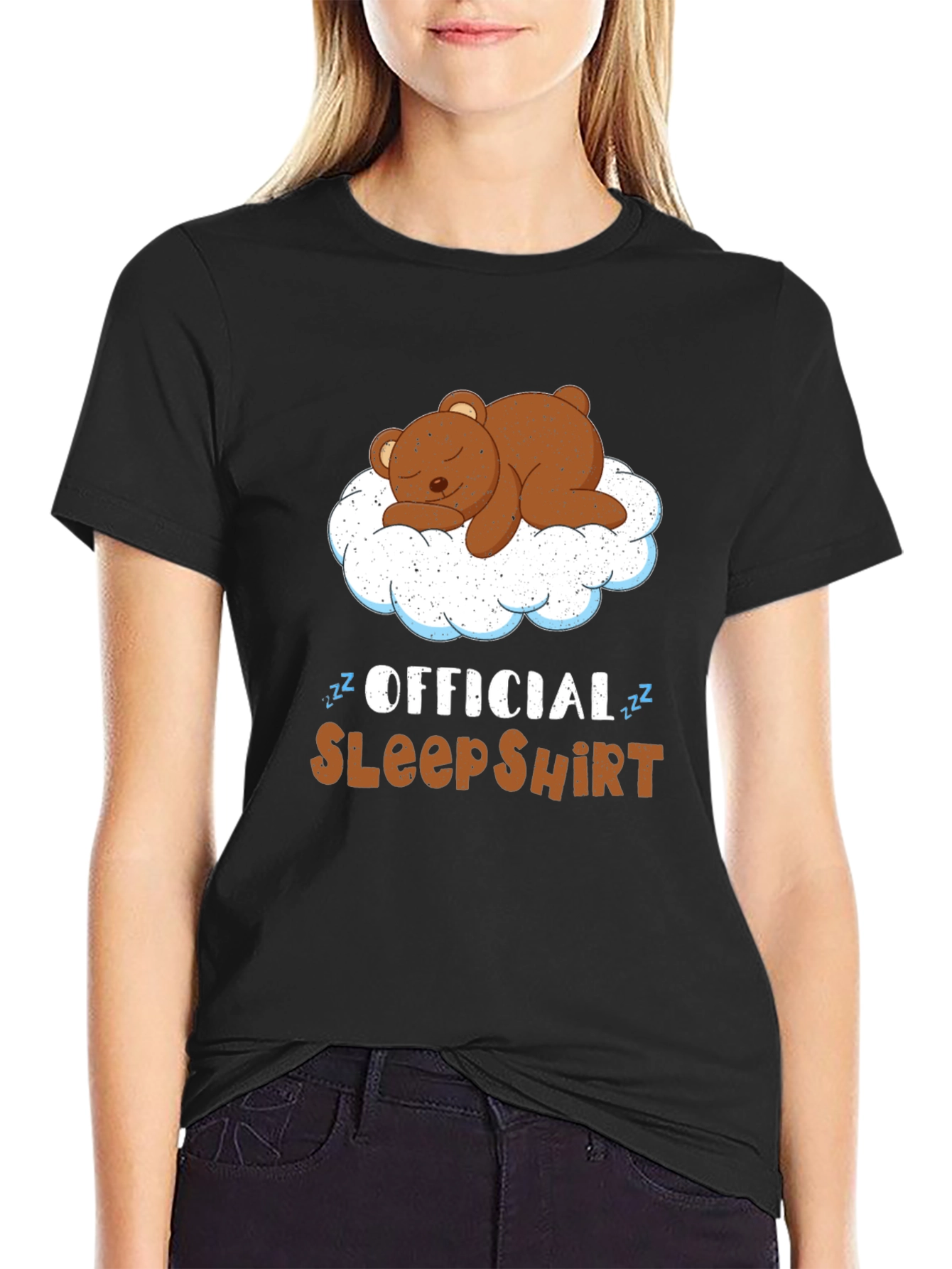 Official Sleep Shirt - Bear on Cloud