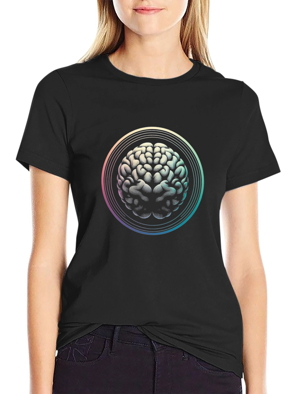 Brain Graphic Tee - Mindful Fashion