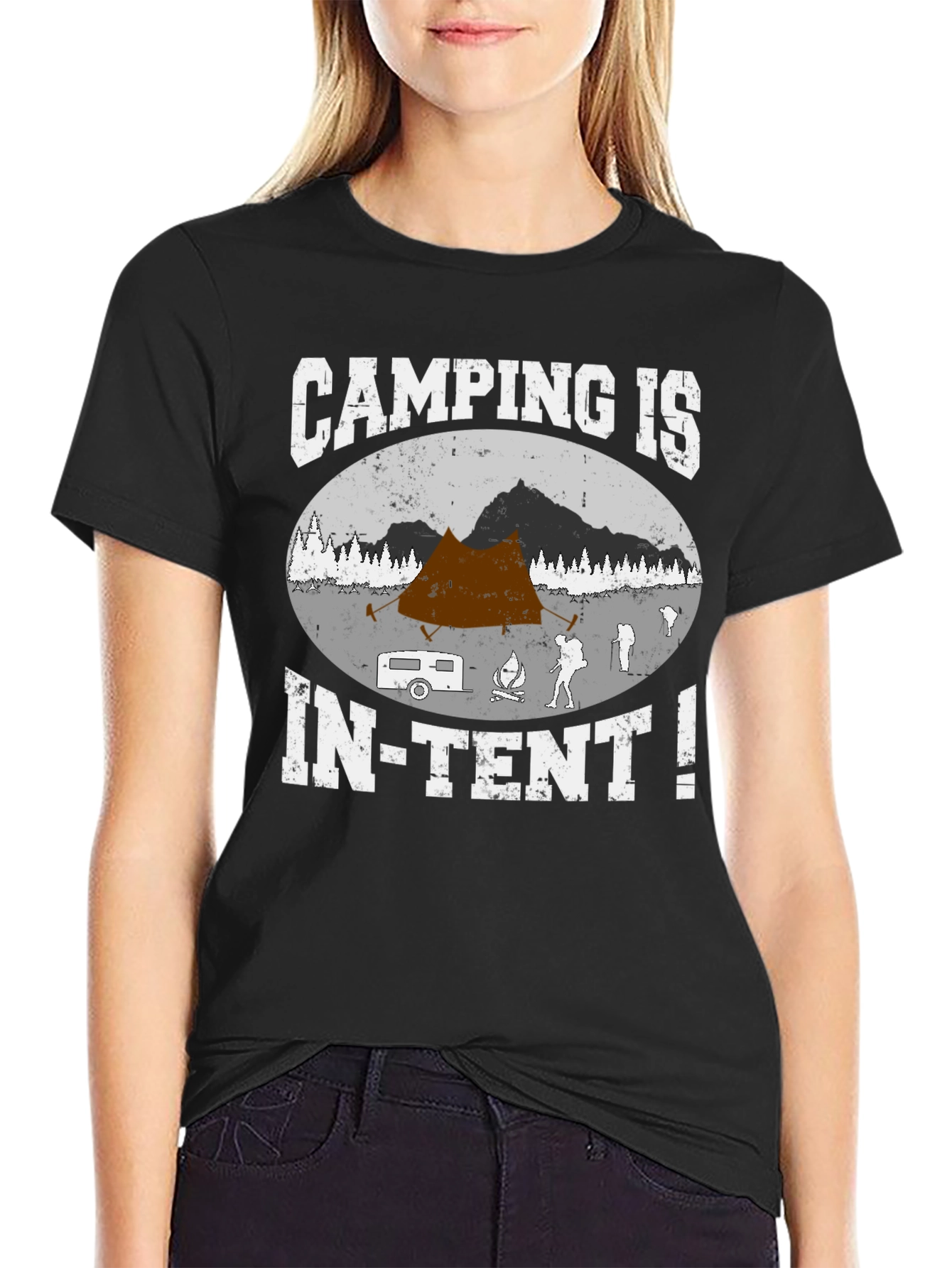 Camping Is In-Tent T-Shirt