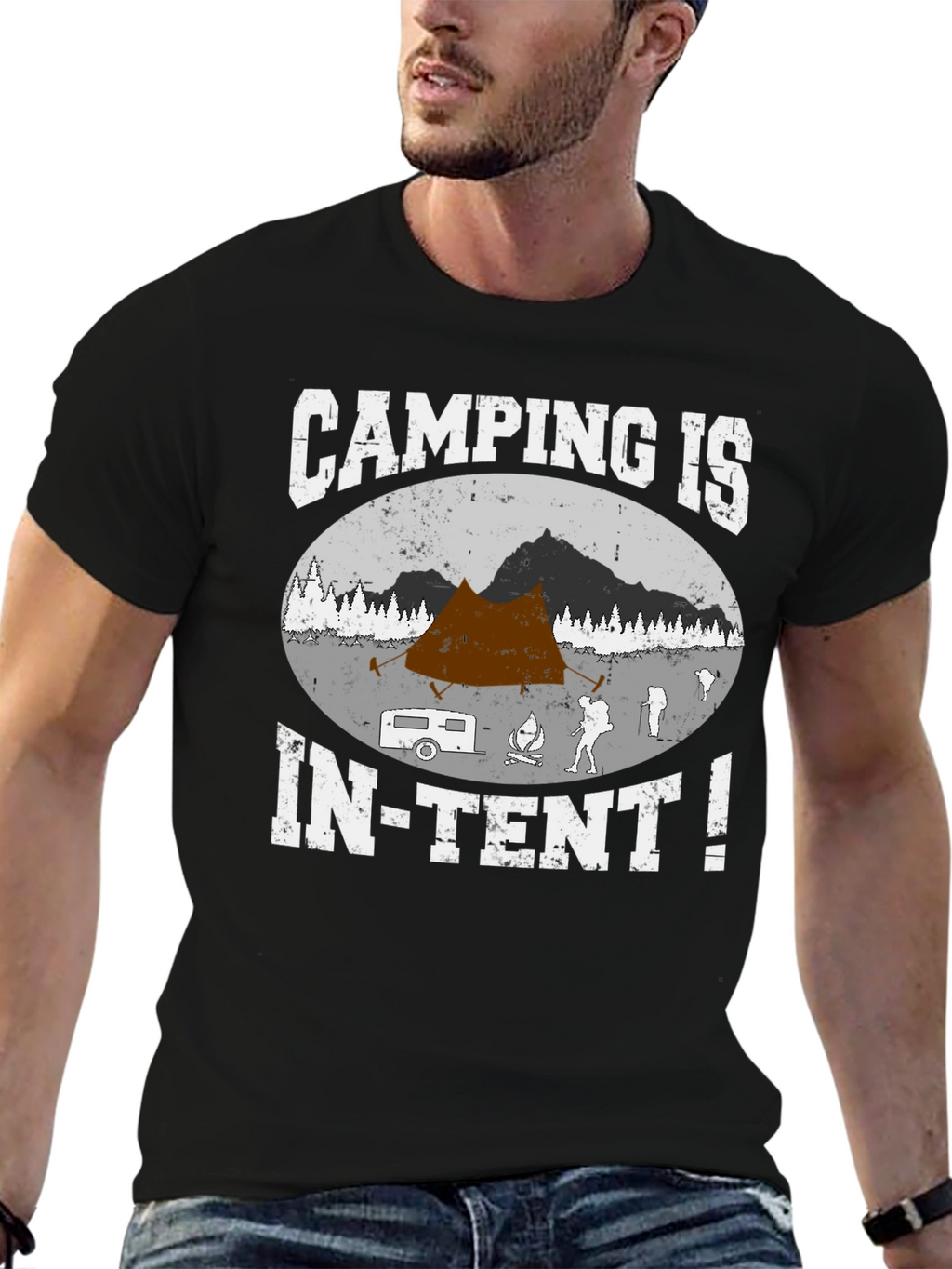 Camping Is In-Tent T-Shirt