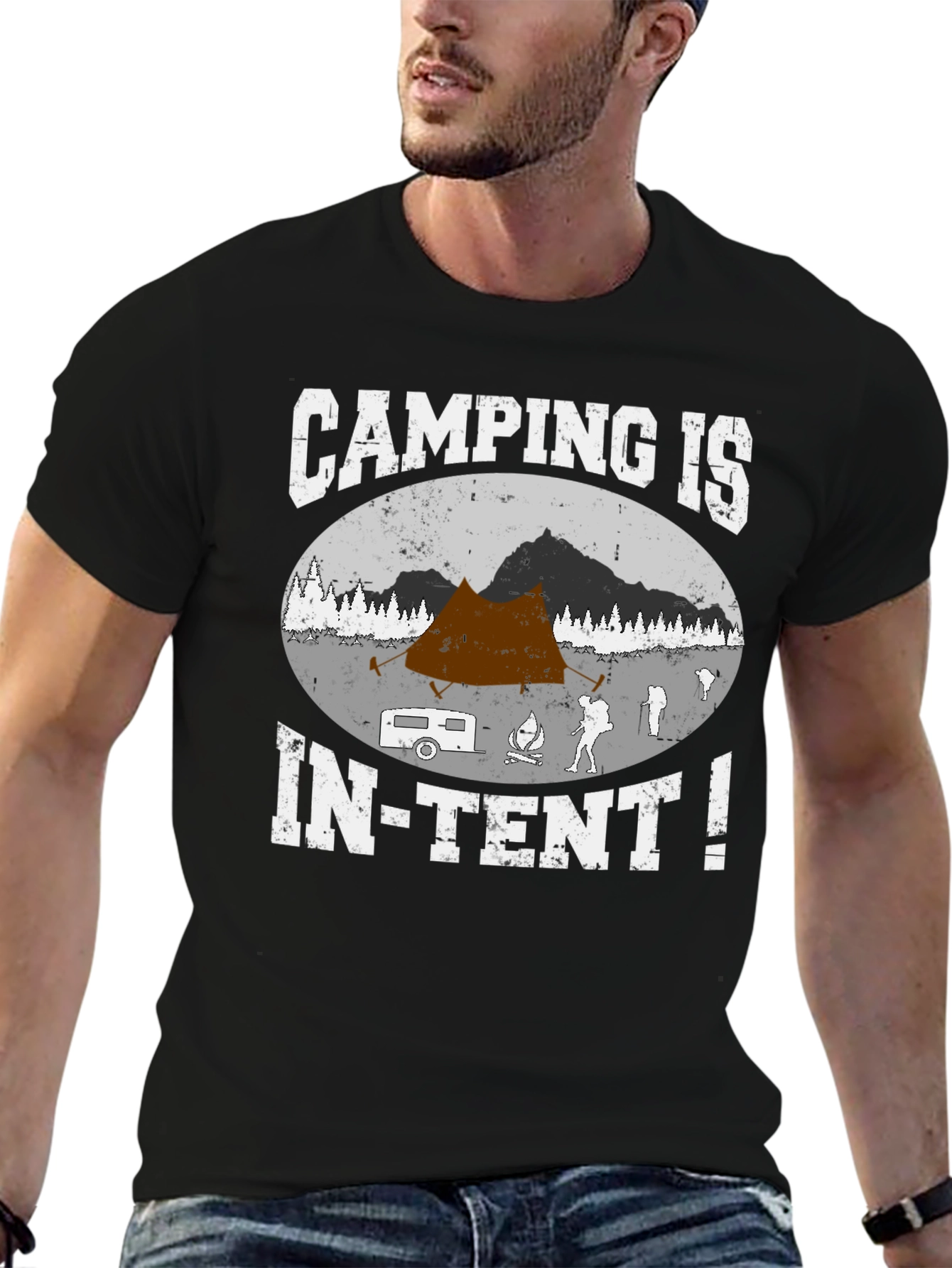 Camping Is In-Tent T-Shirt