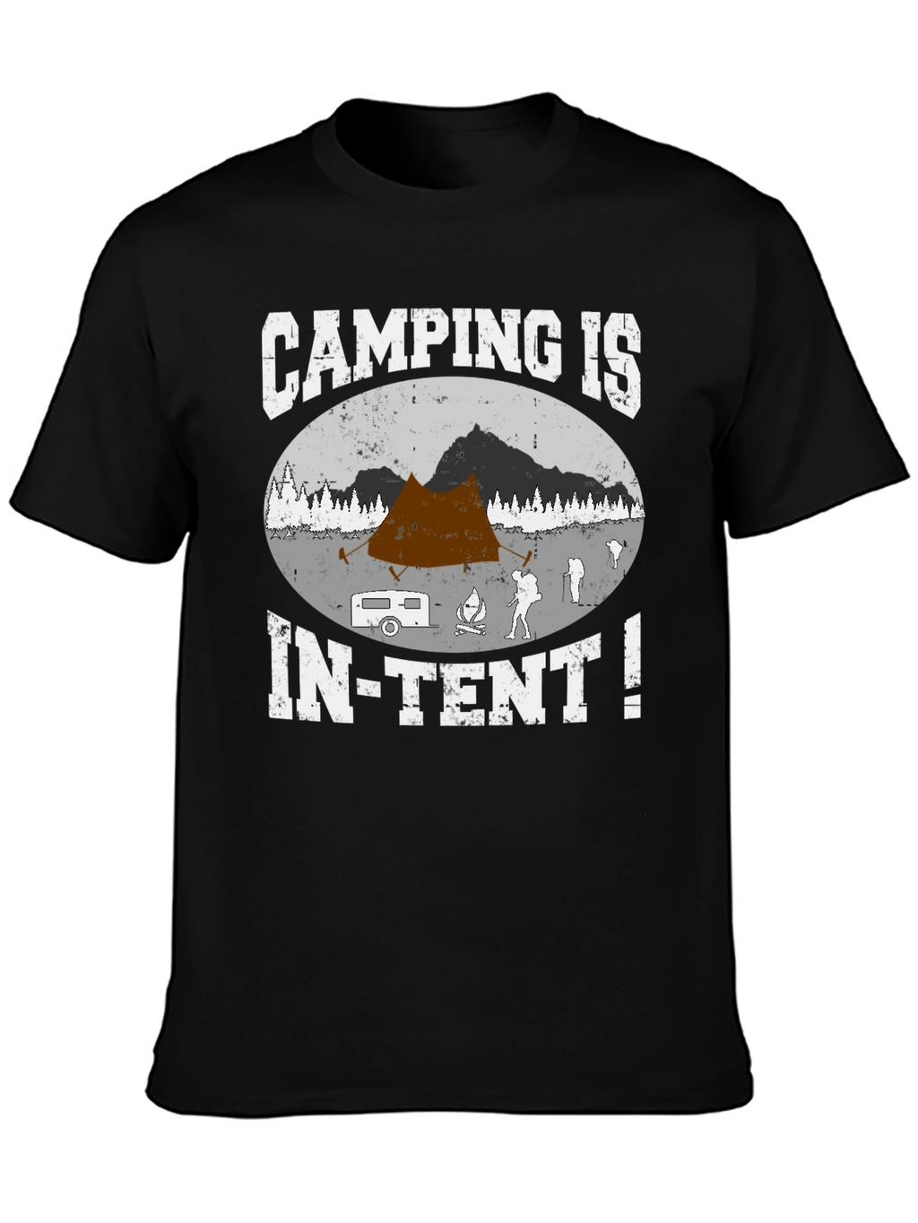 Camping Is In-Tent T-Shirt