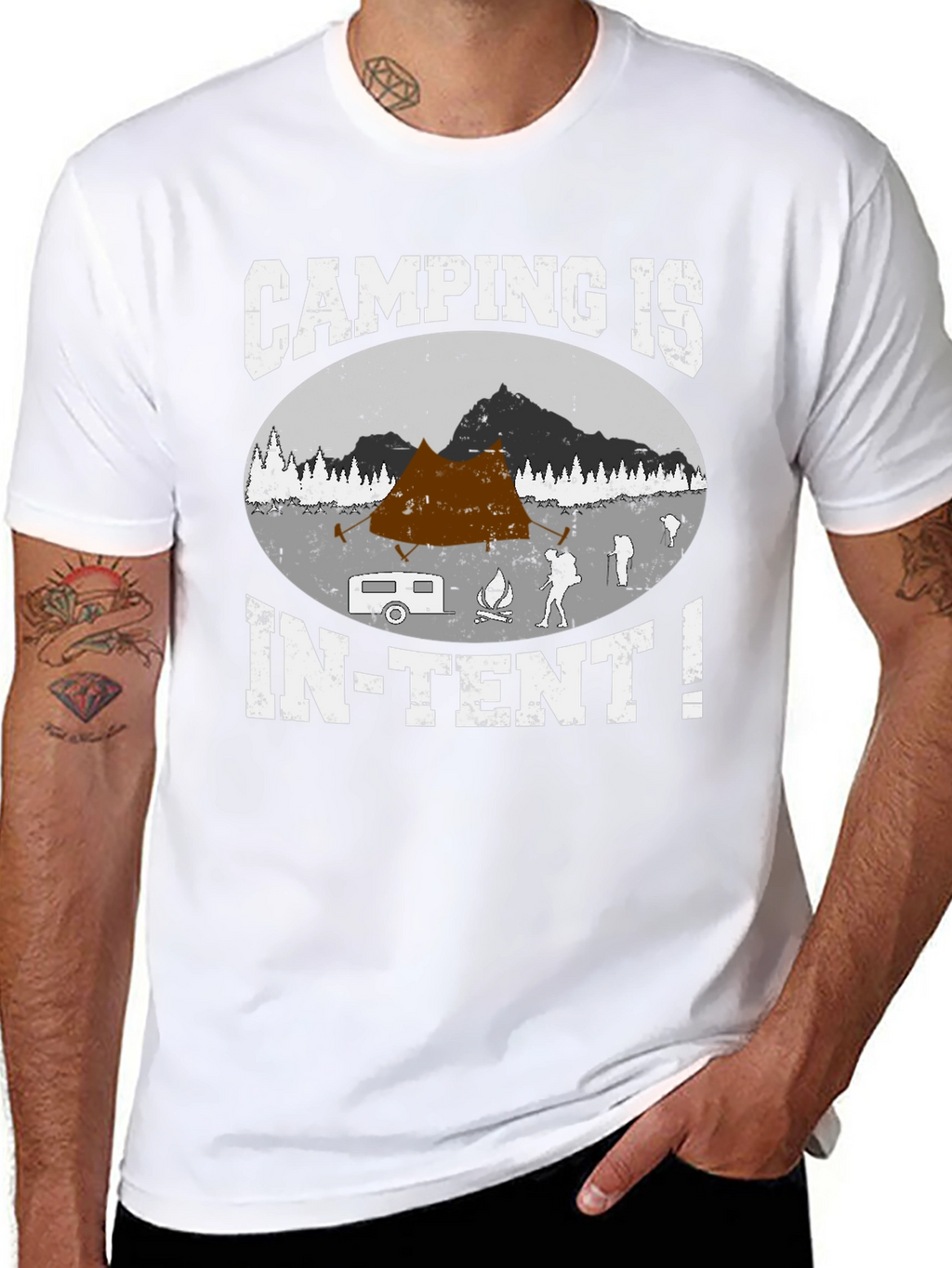Camping Is In-Tent T-Shirt