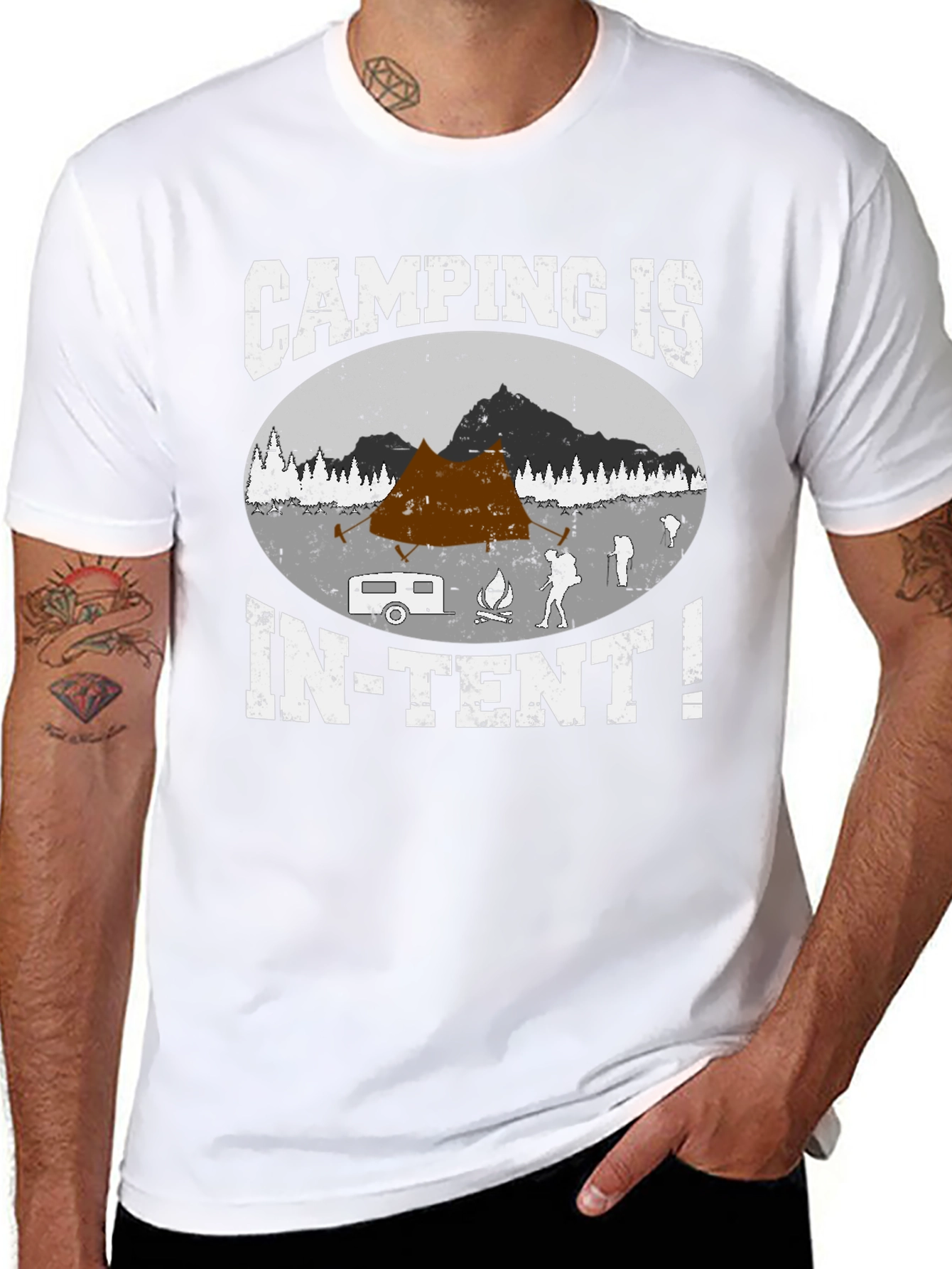 Camping Is In-Tent T-Shirt