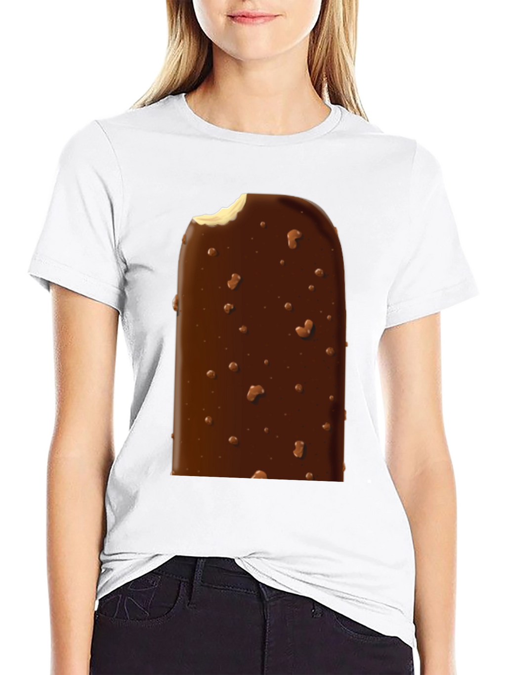 Ice Cream Bar Graphic Tee - Delicious Style!