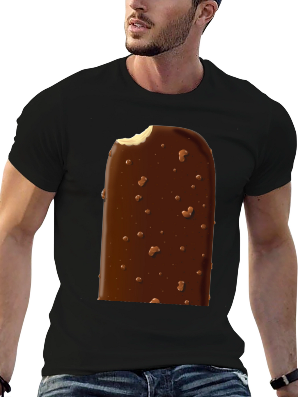 Ice Cream Bar Graphic Tee - Delicious Style!