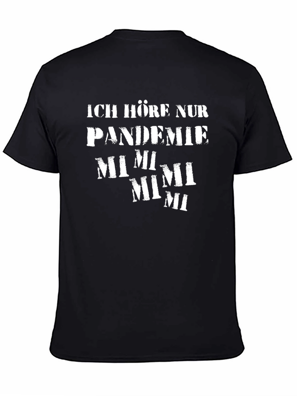 Pandemie Mimi T-Shirt -  Black Graphic Tee