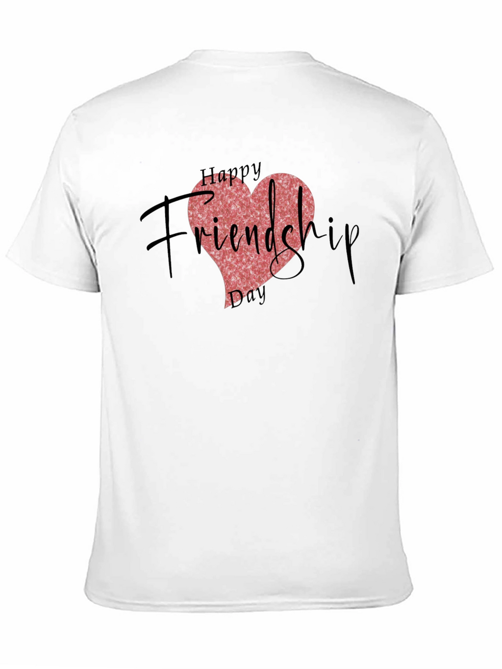 Friendship Day T-Shirt - Heart Design