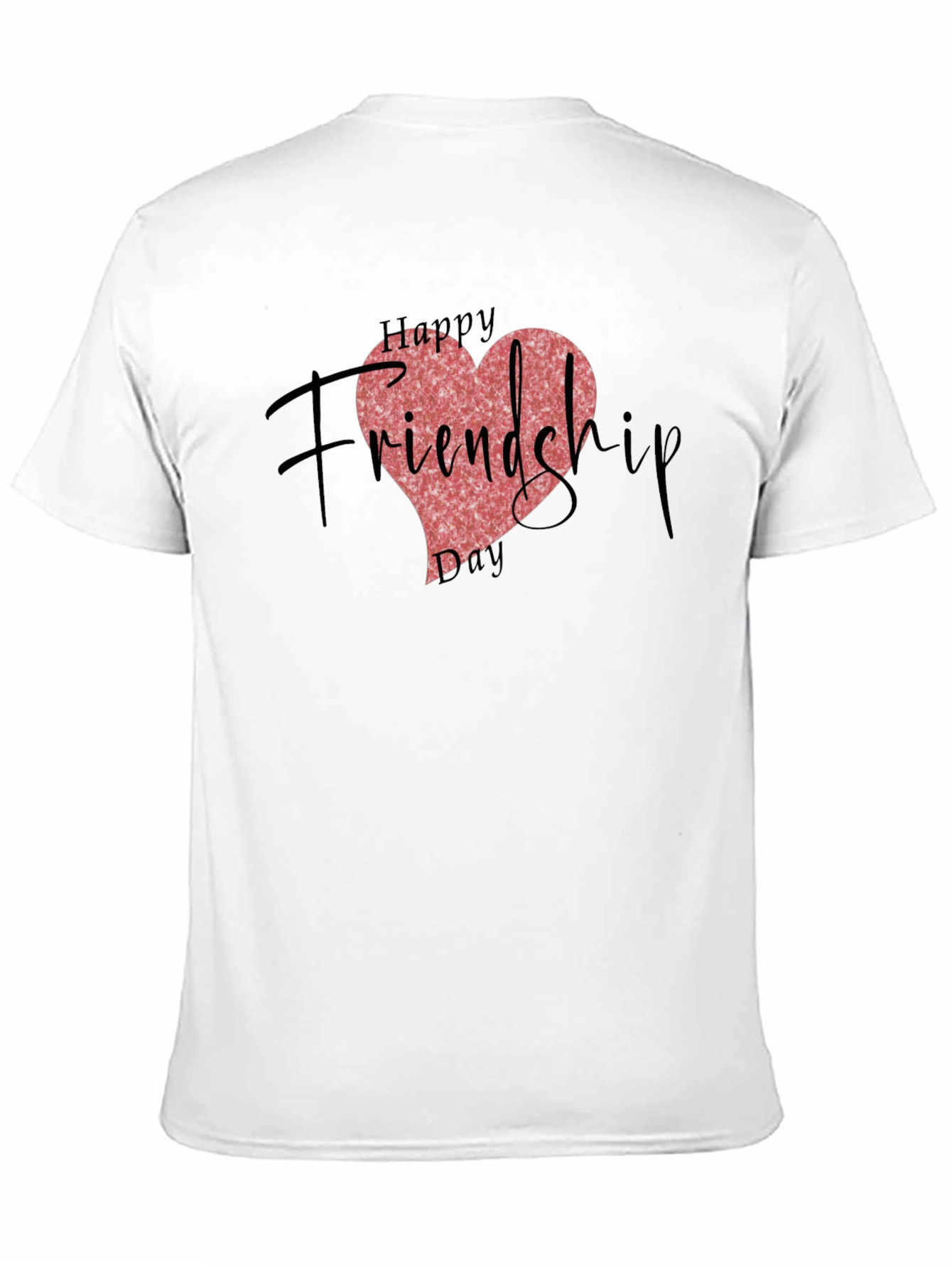 Friendship Day T-Shirt - Heart Design