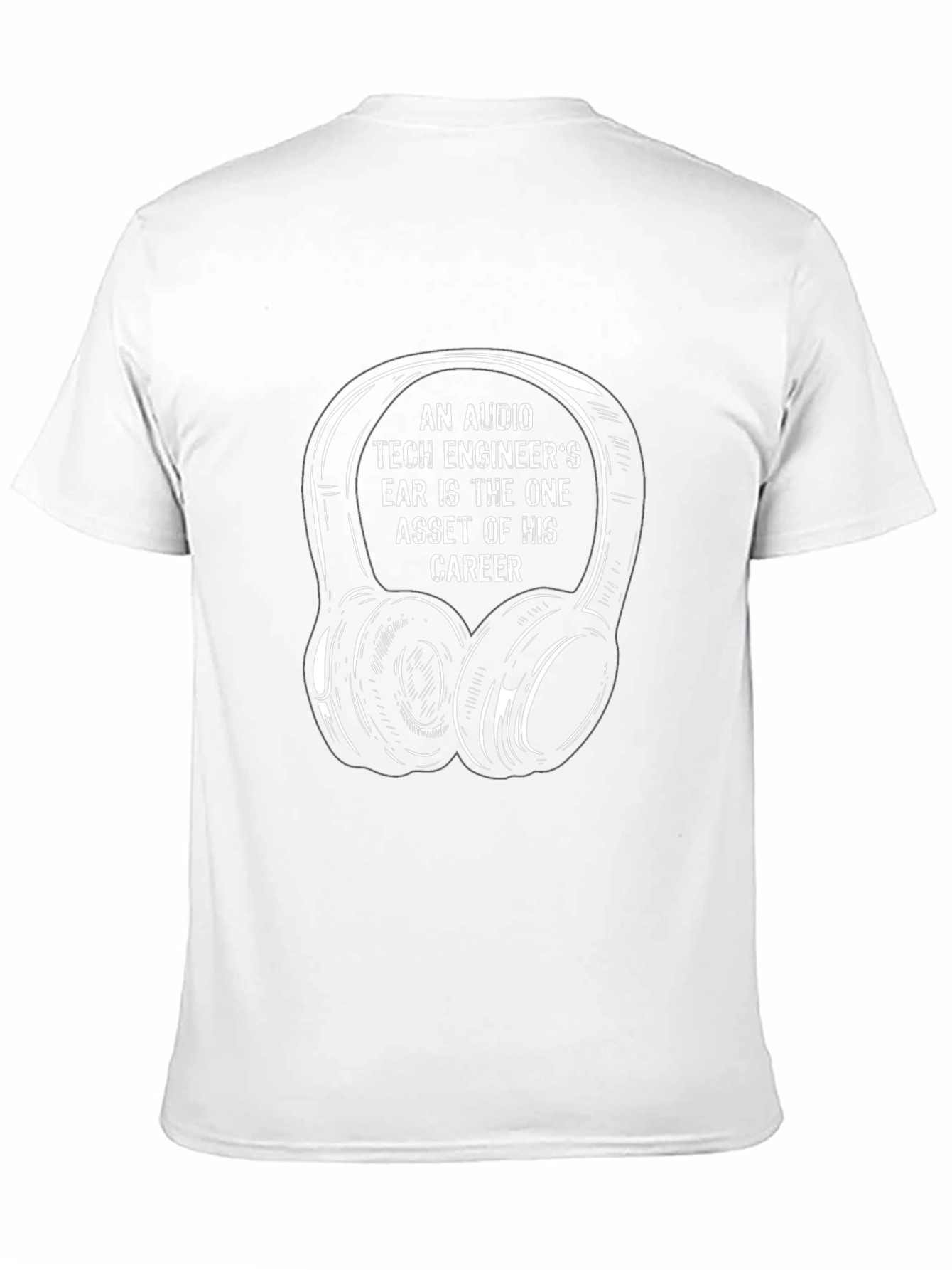 Audio Engineers Ear T-Shirt - Music Lover Gift