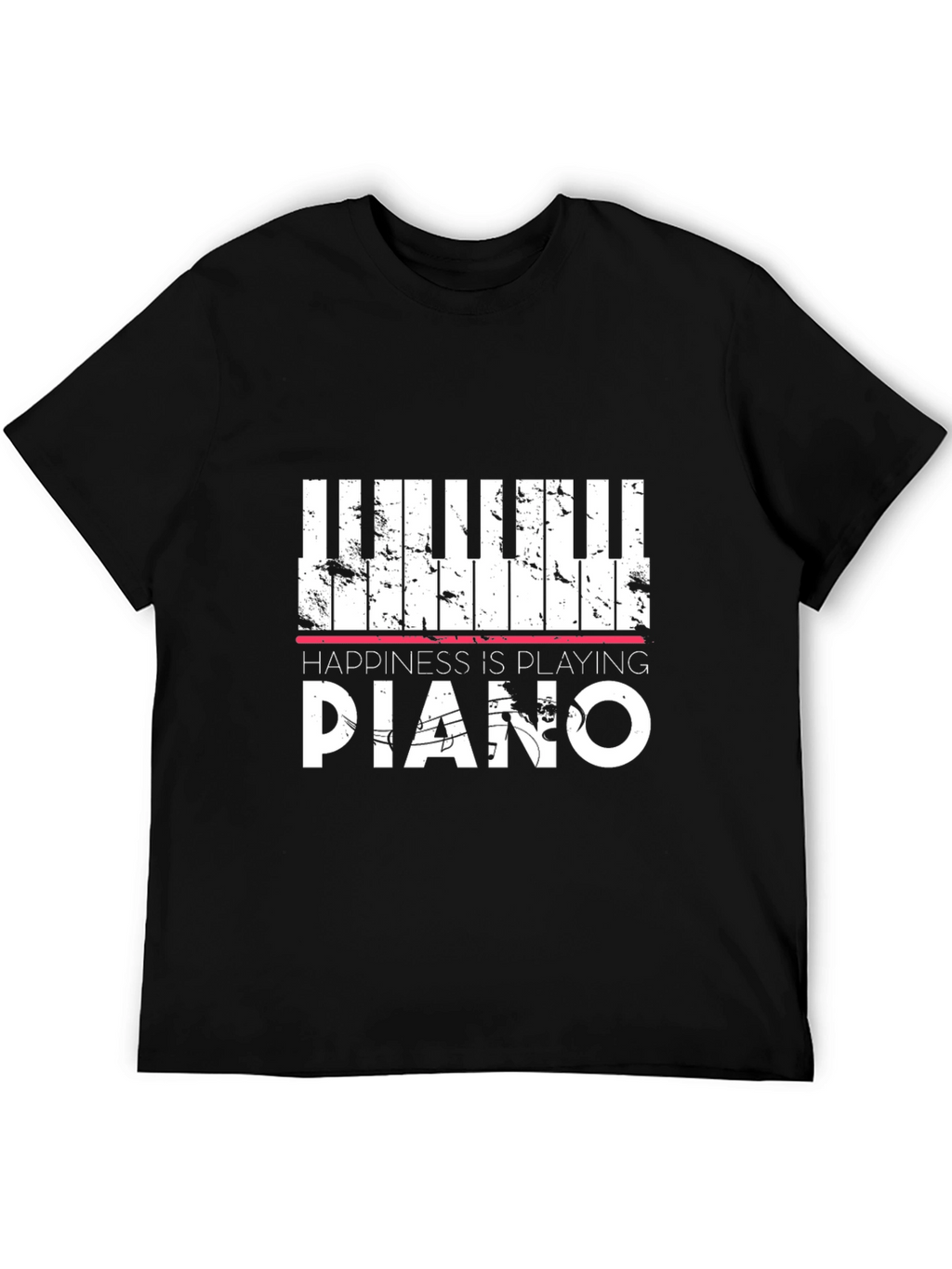 Happiness is Playing Piano T-Shirt