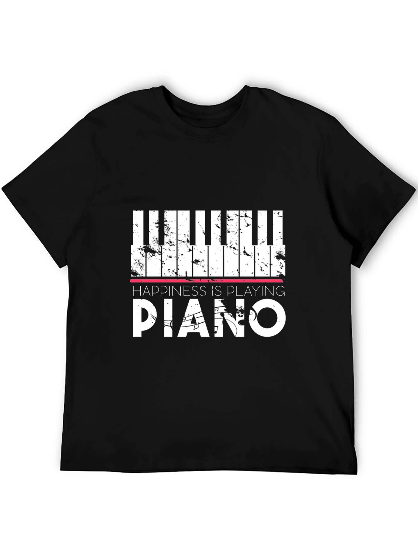 Happiness is Playing Piano T-Shirt