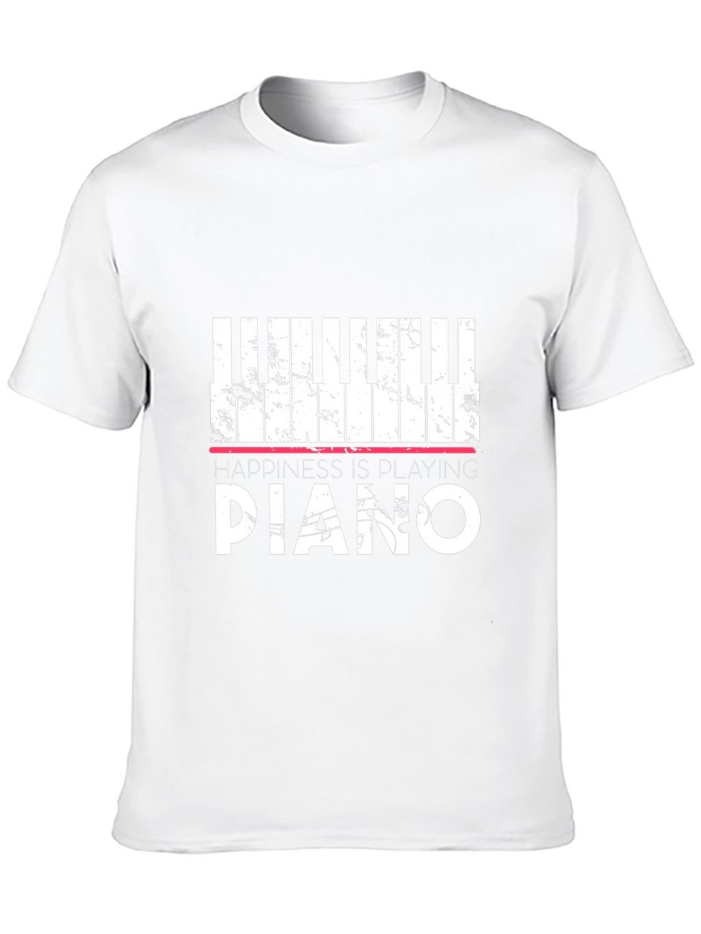 Happiness is Playing Piano T-Shirt