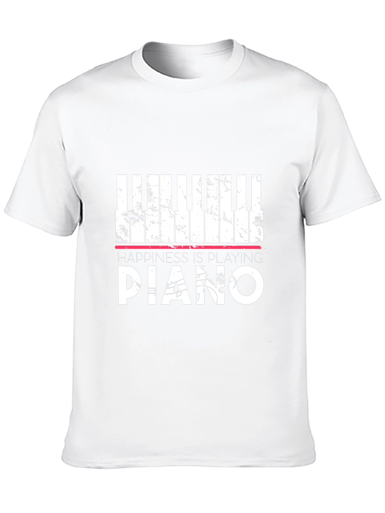 Happiness is Playing Piano T-Shirt
