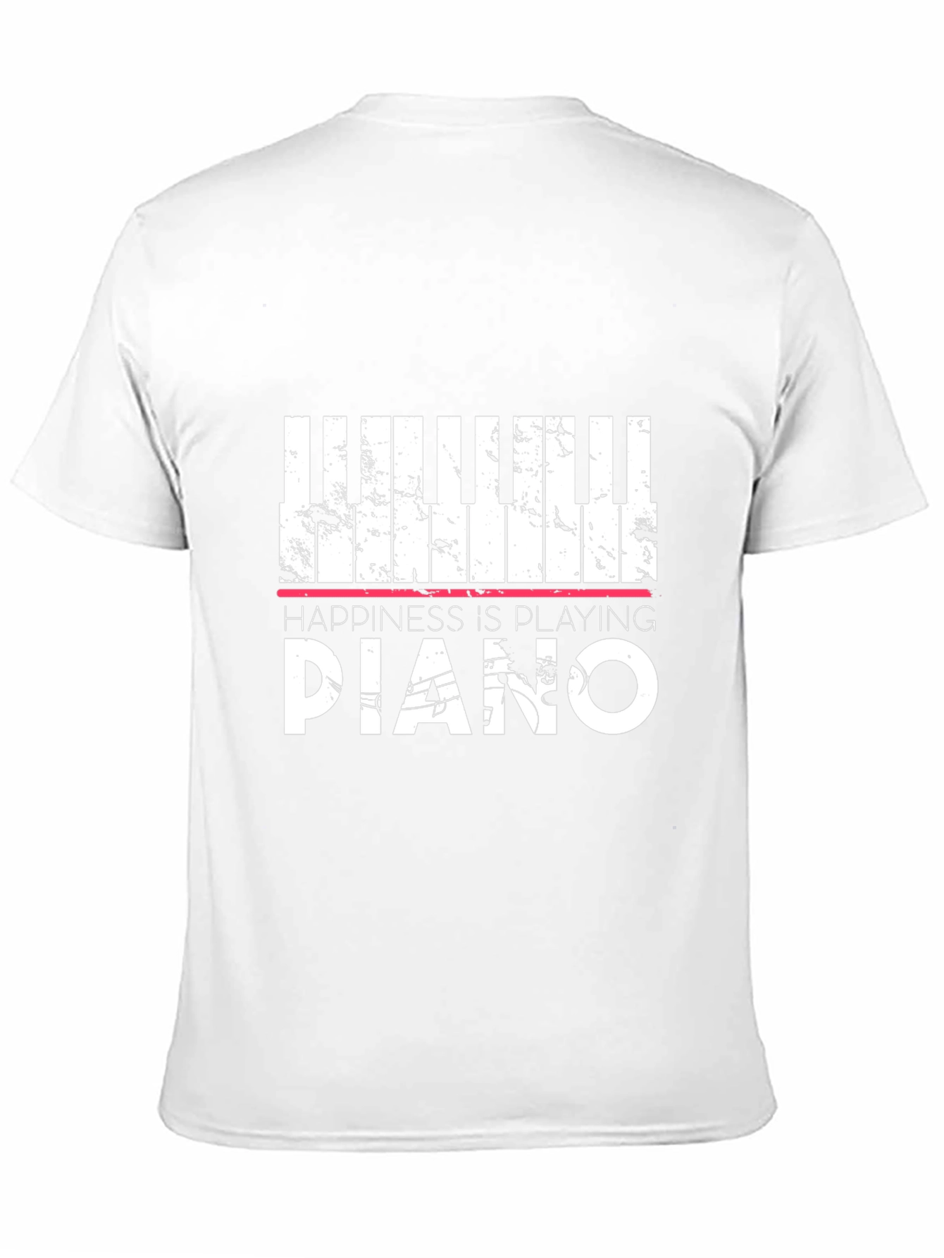 Happiness is Playing Piano T-Shirt
