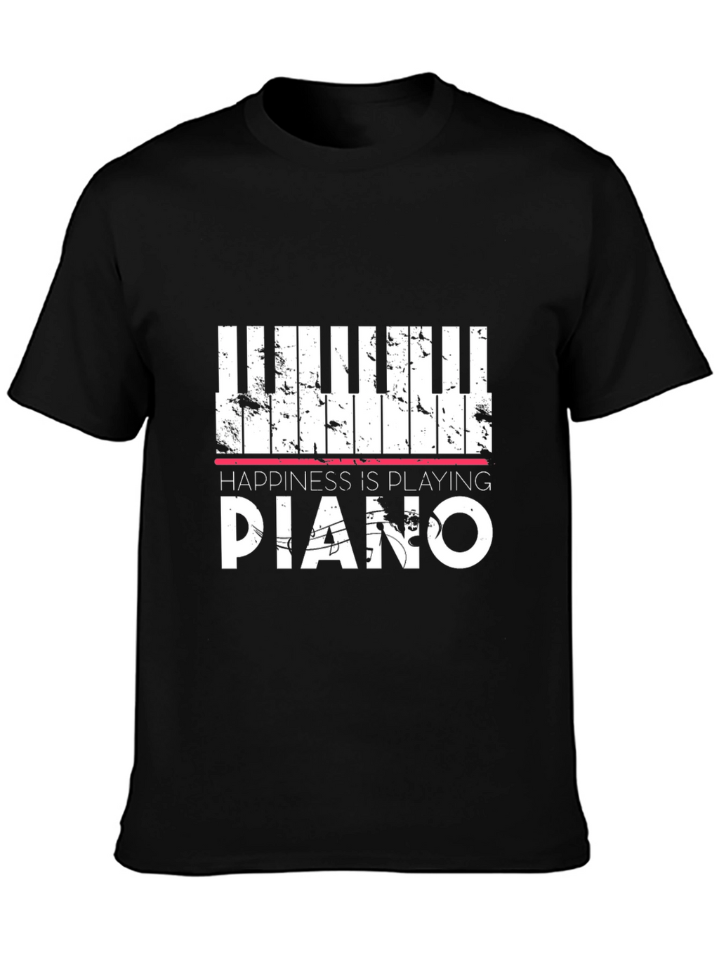 Happiness is Playing Piano T-Shirt