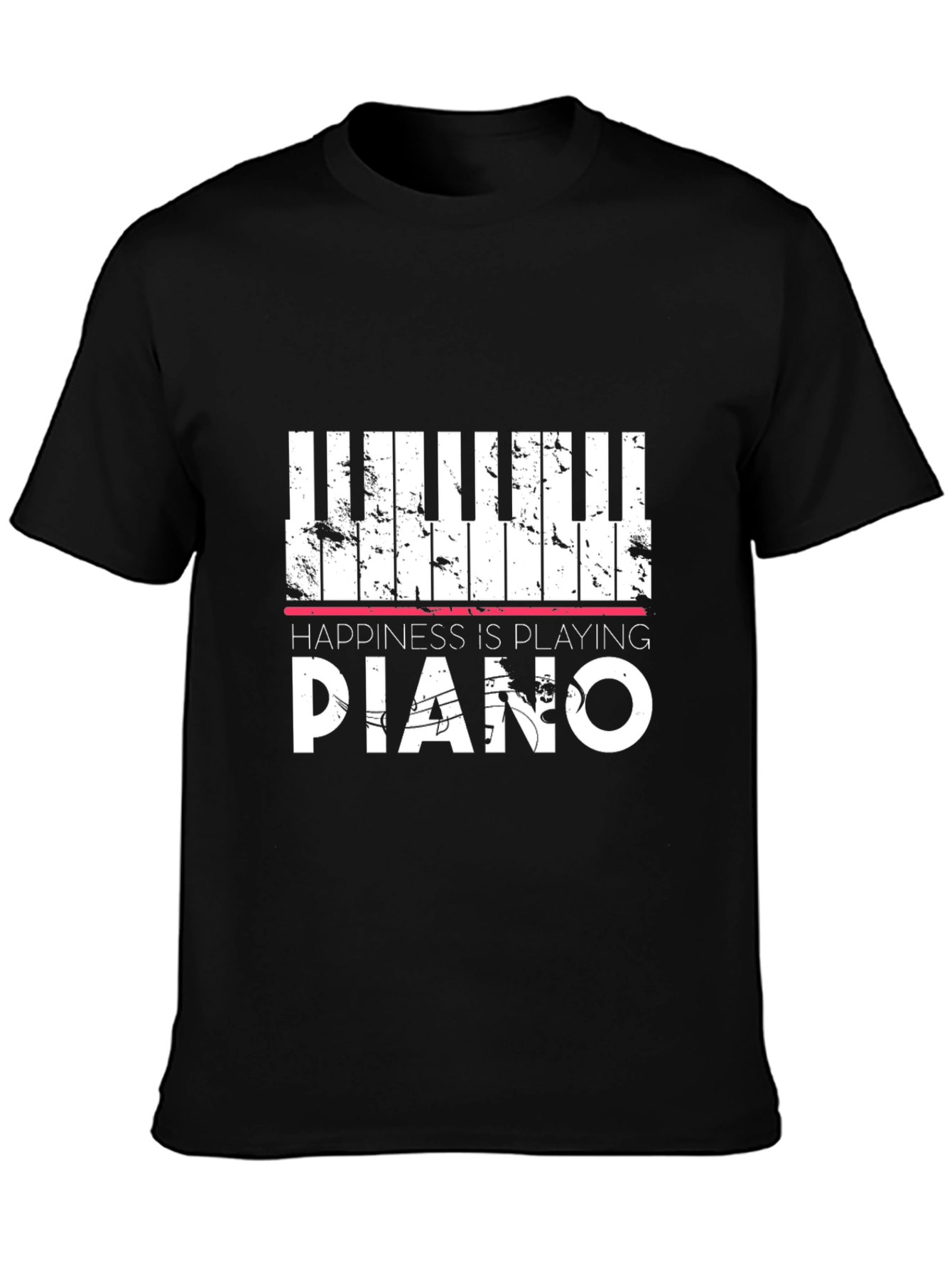 Happiness is Playing Piano T-Shirt