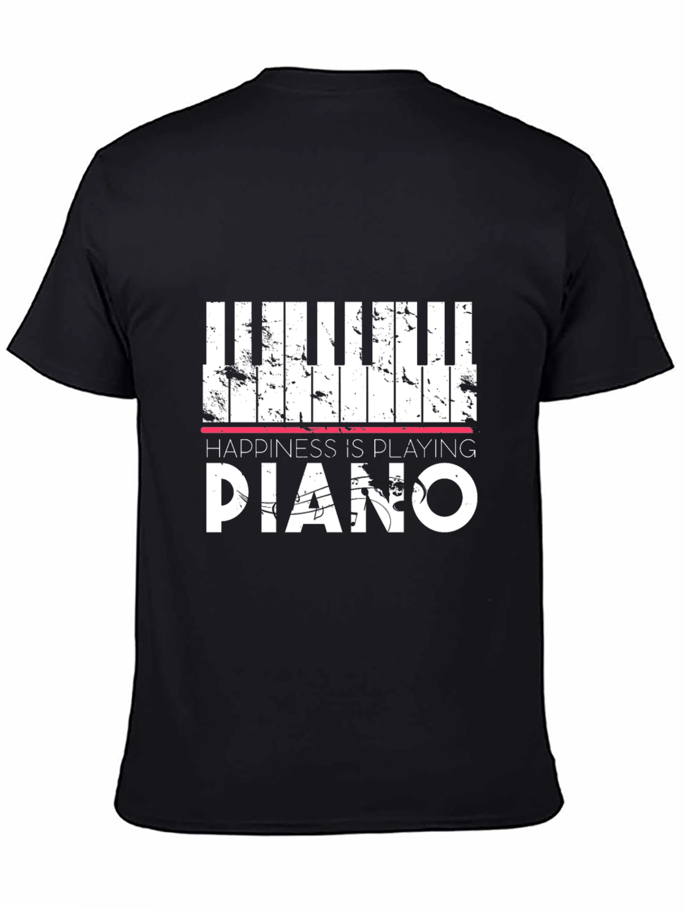 Happiness is Playing Piano T-Shirt
