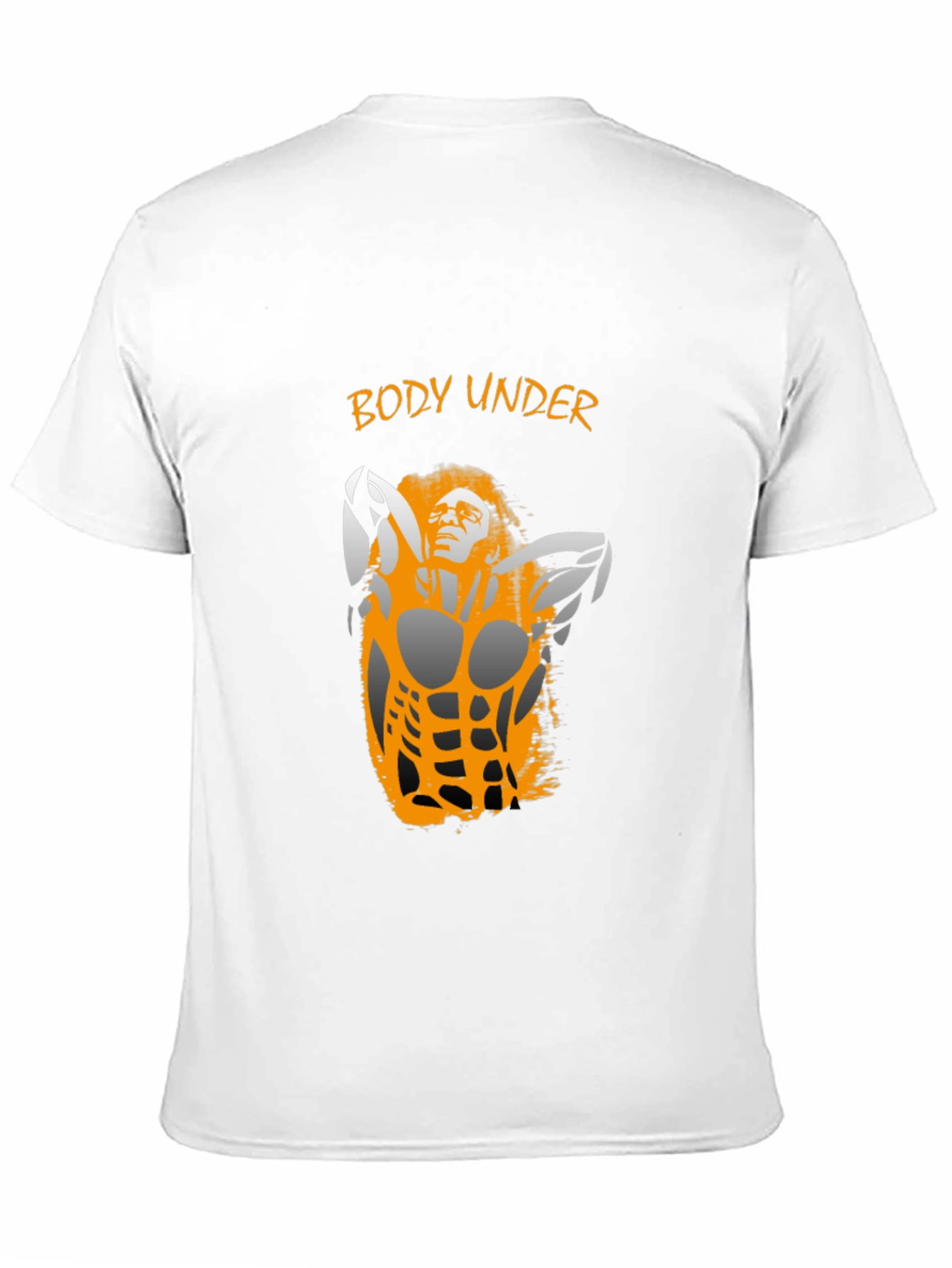 Body Under Graphic Tee - Black